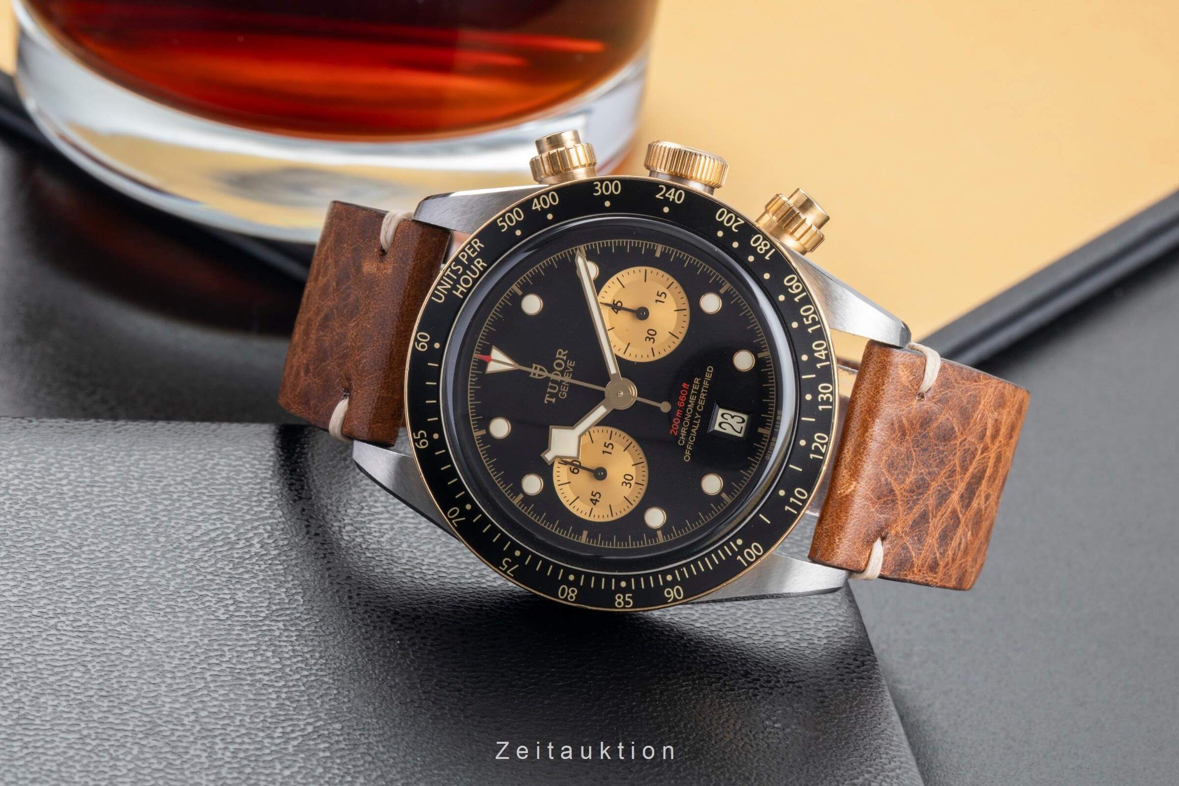 Tudor Black Bay cronografo acciaio / oro automatismo orologio da uomo 79363N LP: 6790EUR  [2501521]