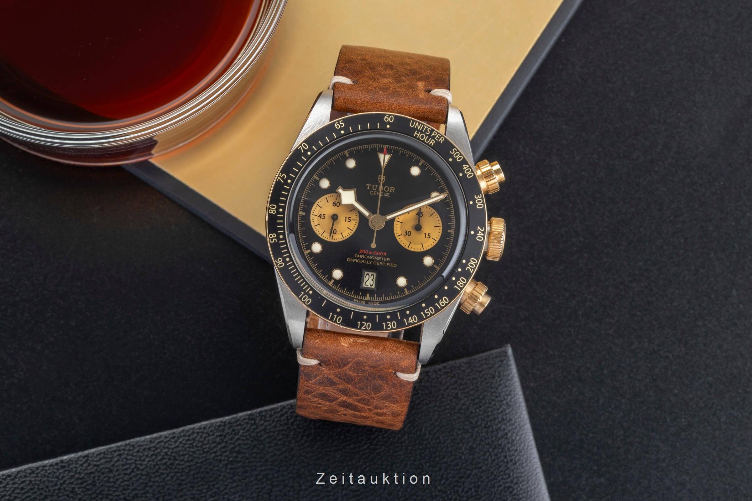 Tudor Black Bay cronografo acciaio / oro automatismo orologio da uomo 79363N LP: 6790EUR  [2501521]