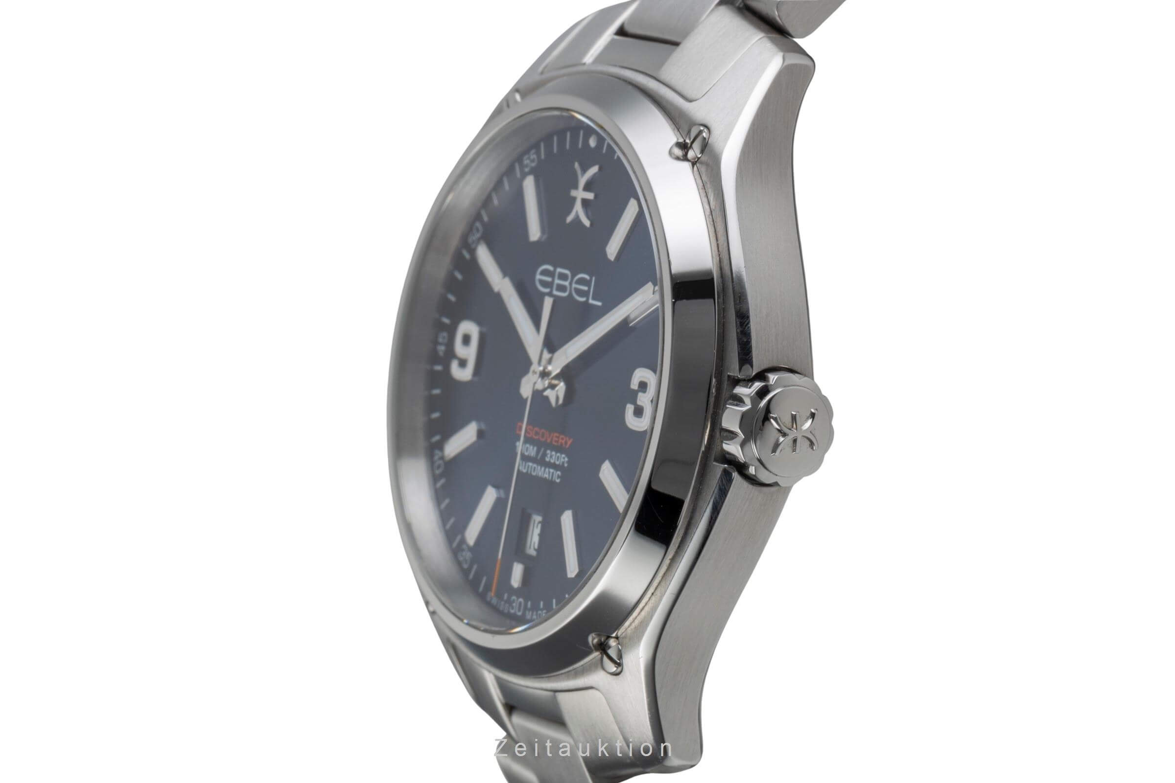 Ebel Discovery acier automatique montre pour hommes 1216458 LP: 2200EUR  [2501525]