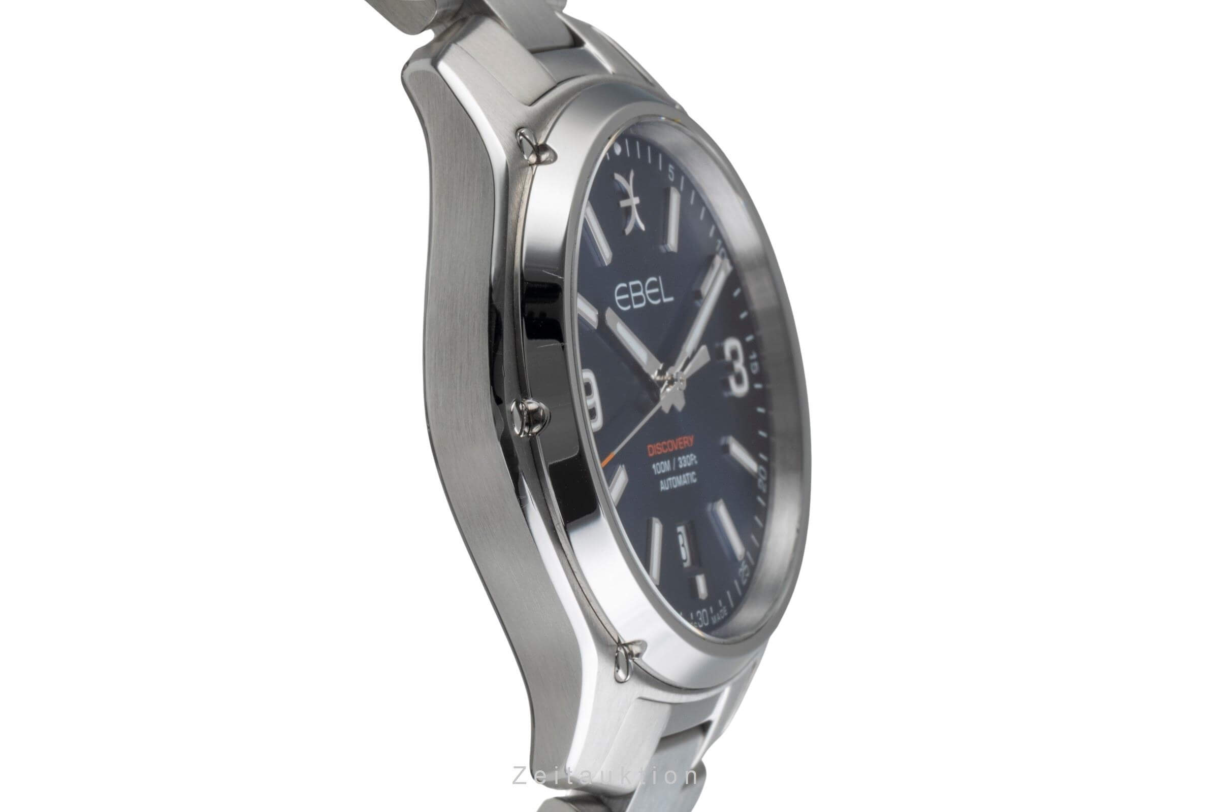 Ebel Discovery acier automatique montre pour hommes 1216458 LP: 2200EUR  [2501525]