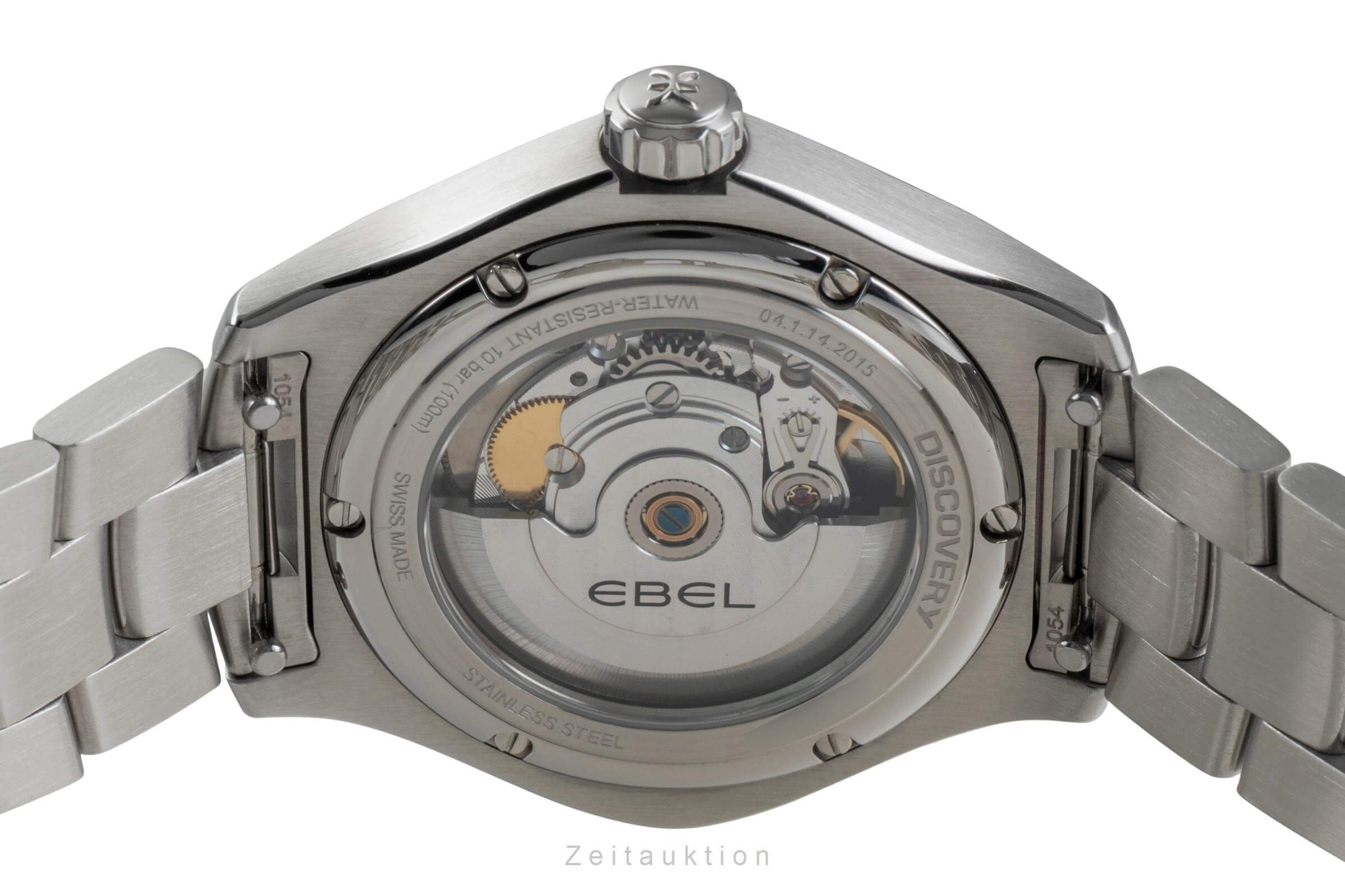 Ebel Discovery acier automatique montre pour hommes 1216458 LP: 2200EUR  [2501525]