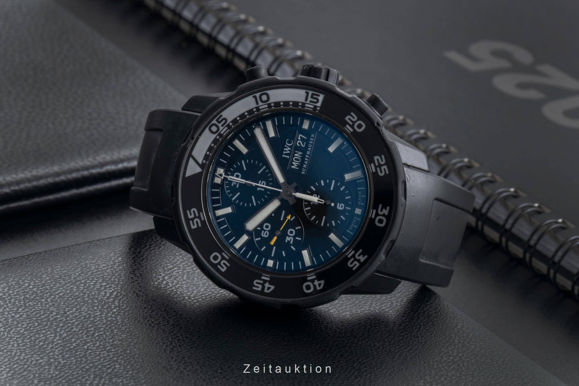 IWC Aquatimer chronograph Steel / rubber automatic men's watch IW376705 LP: 11700EUR  [2501528]