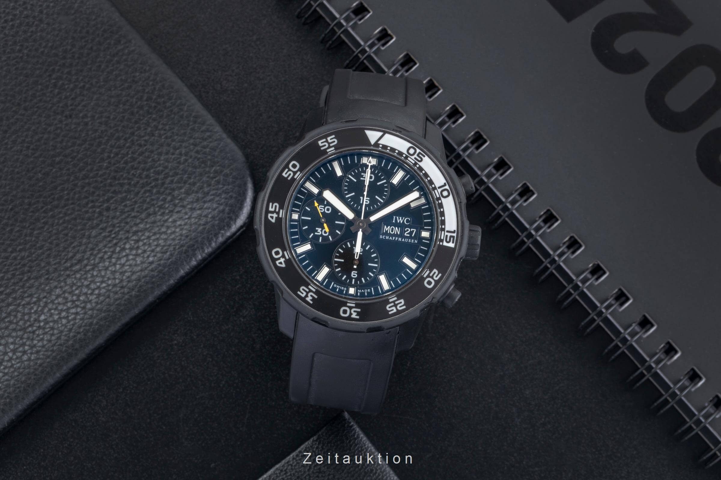IWC Aquatimer chronograph Steel / rubber automatic men's watch IW376705 LP: 11700EUR  [2501528]