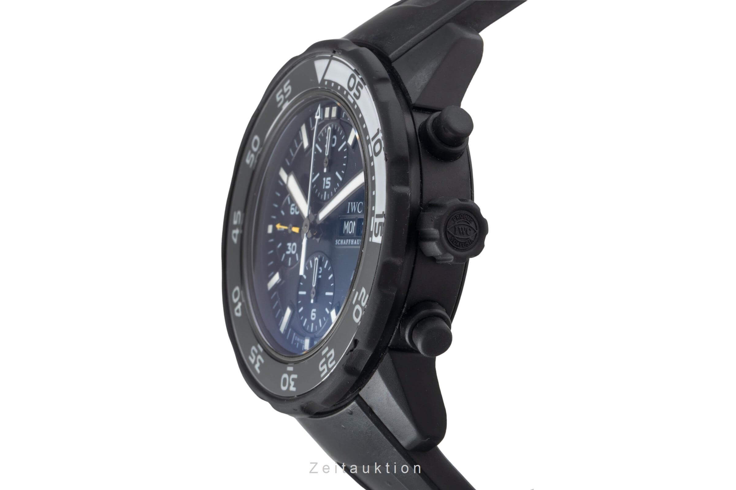 IWC Aquatimer chronograph Steel / rubber automatic men's watch IW376705 LP: 11700EUR  [2501528]