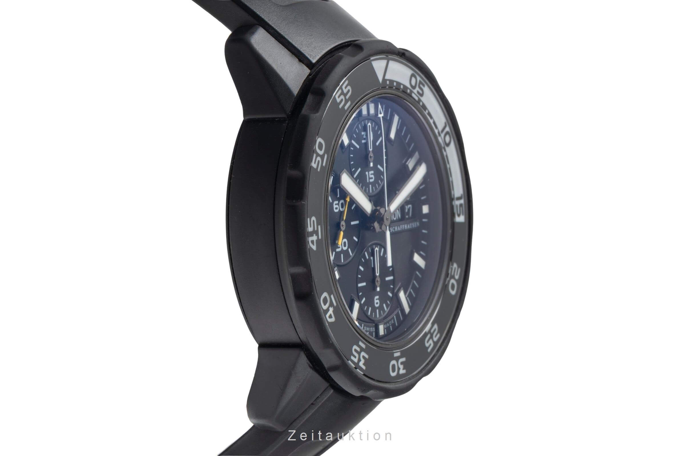 IWC Aquatimer chronograph Steel / rubber automatic men's watch IW376705 LP: 11700EUR  [2501528]