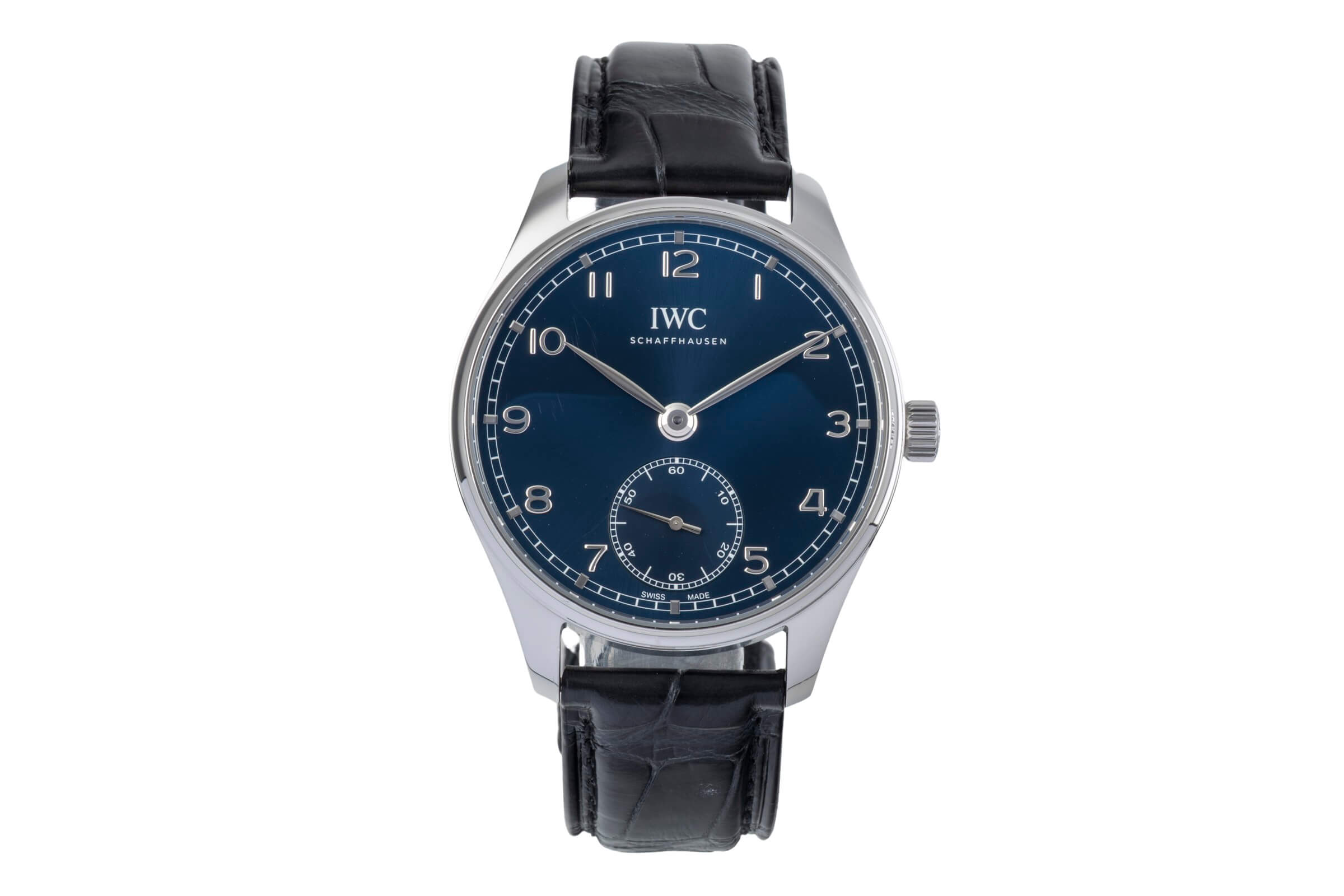 IWC Portugieser acciaio automatismo orologio da uomo IW358305 LP: 7700EUR  [2501535]