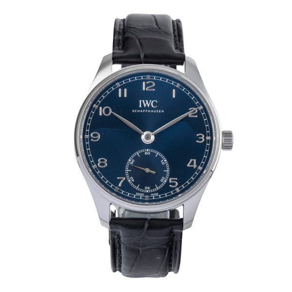 IWC Portugieser acciaio automatismo orologio da uomo IW358305 LP: 7700EUR  [2501535]