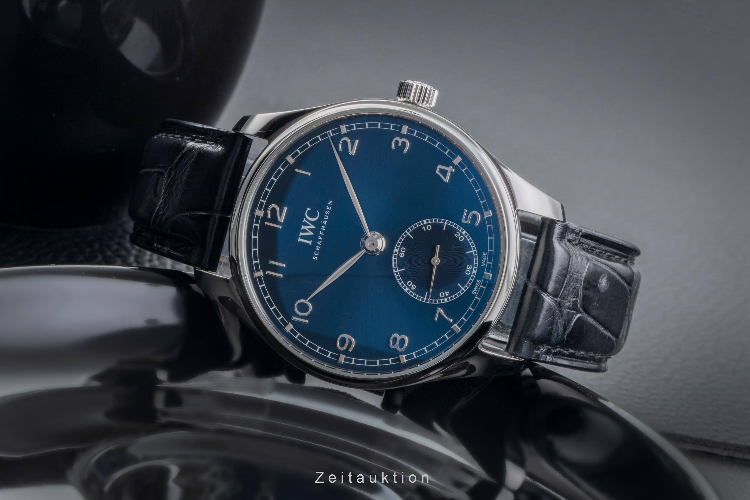 IWC Portugieser acciaio automatismo orologio da uomo IW358305 LP: 7700EUR  [2501535]