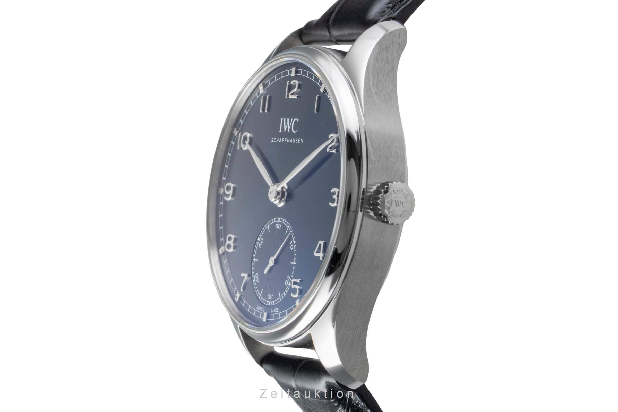 IWC Portugieser acciaio automatismo orologio da uomo IW358305 LP: 7700EUR  [2501535]