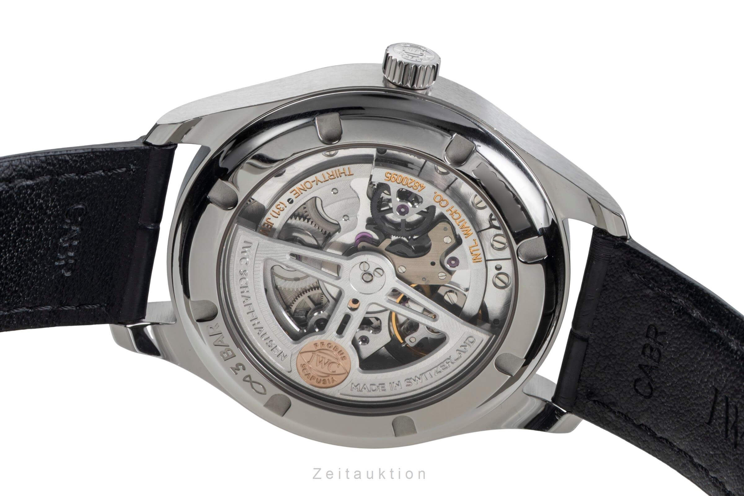 IWC Portugieser acciaio automatismo orologio da uomo IW358305 LP: 7700EUR  [2501535]