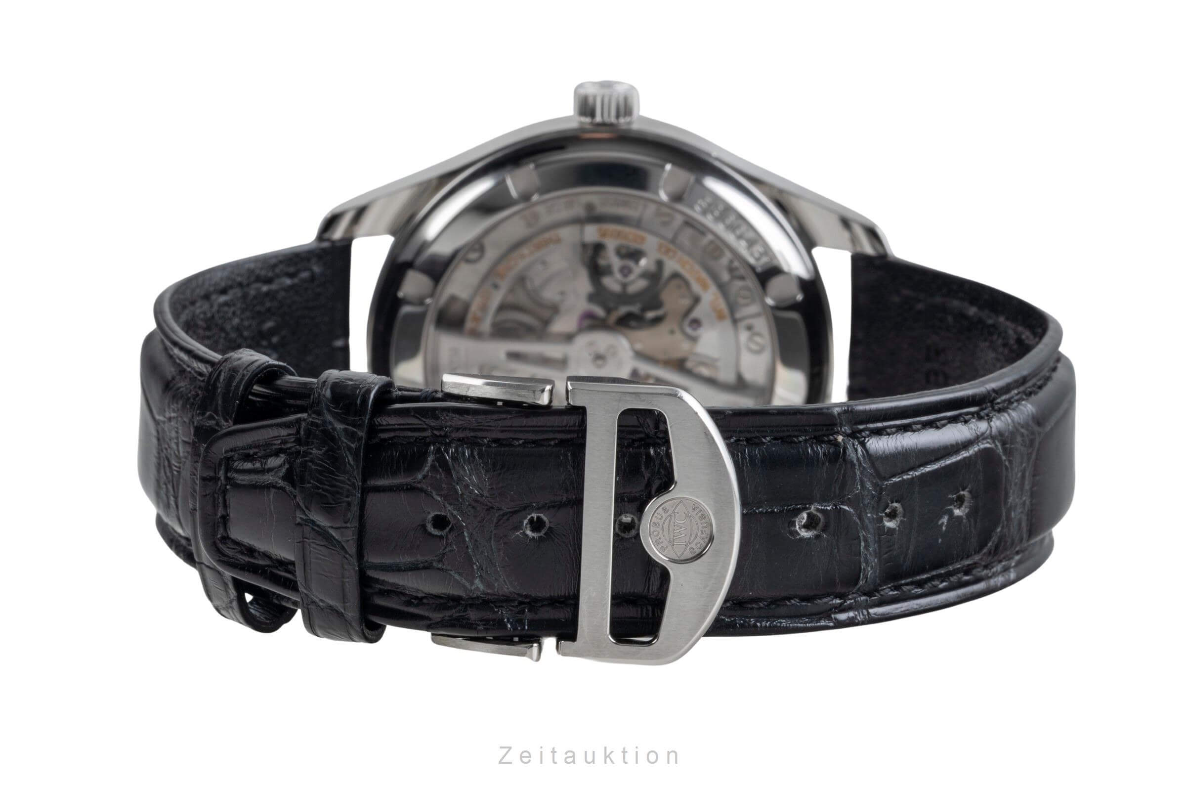 IWC Portugieser acciaio automatismo orologio da uomo IW358305 LP: 7700EUR  [2501535]