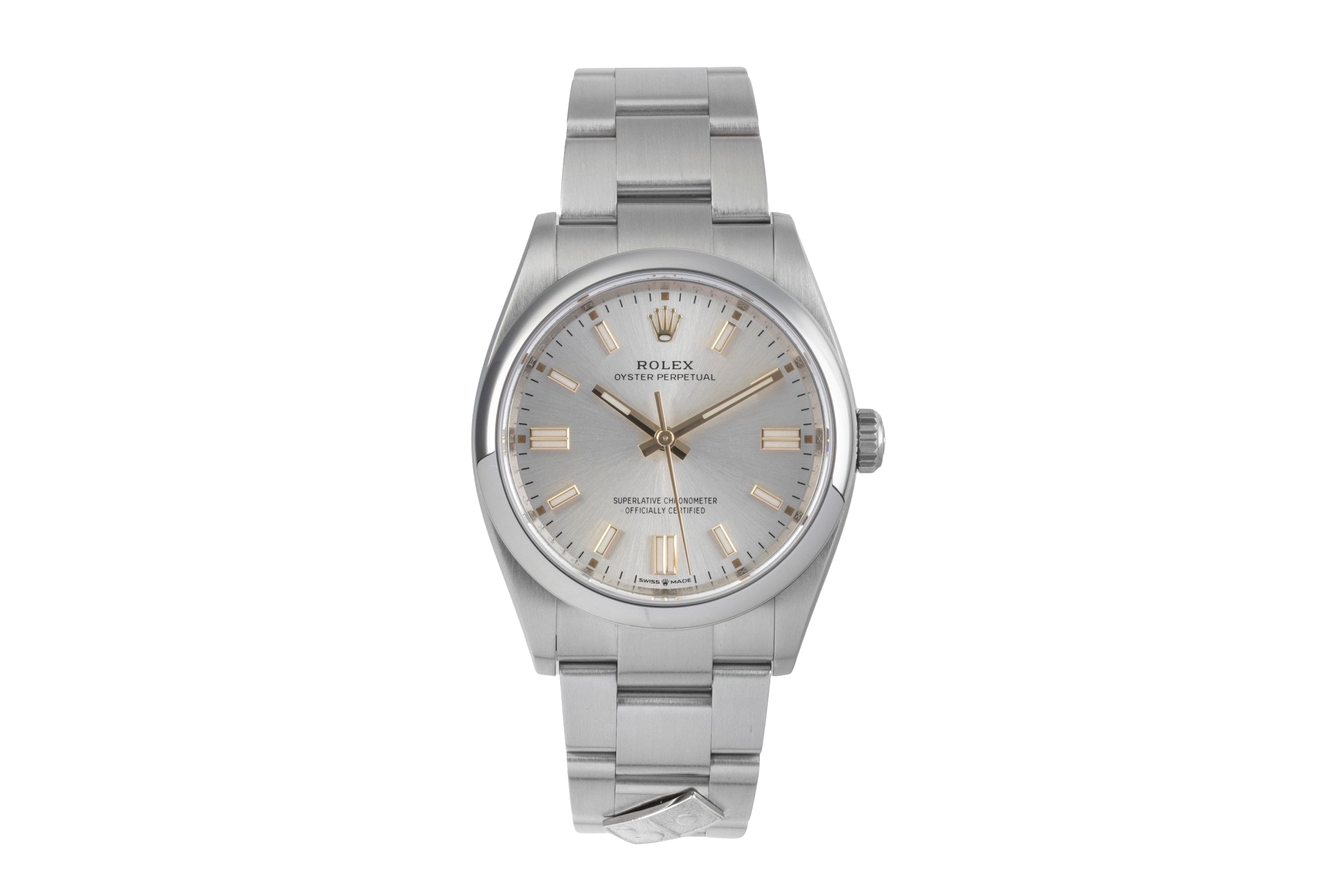 Rolex Oyster Perpetual steel automatic men's watch 126000  [2501546]