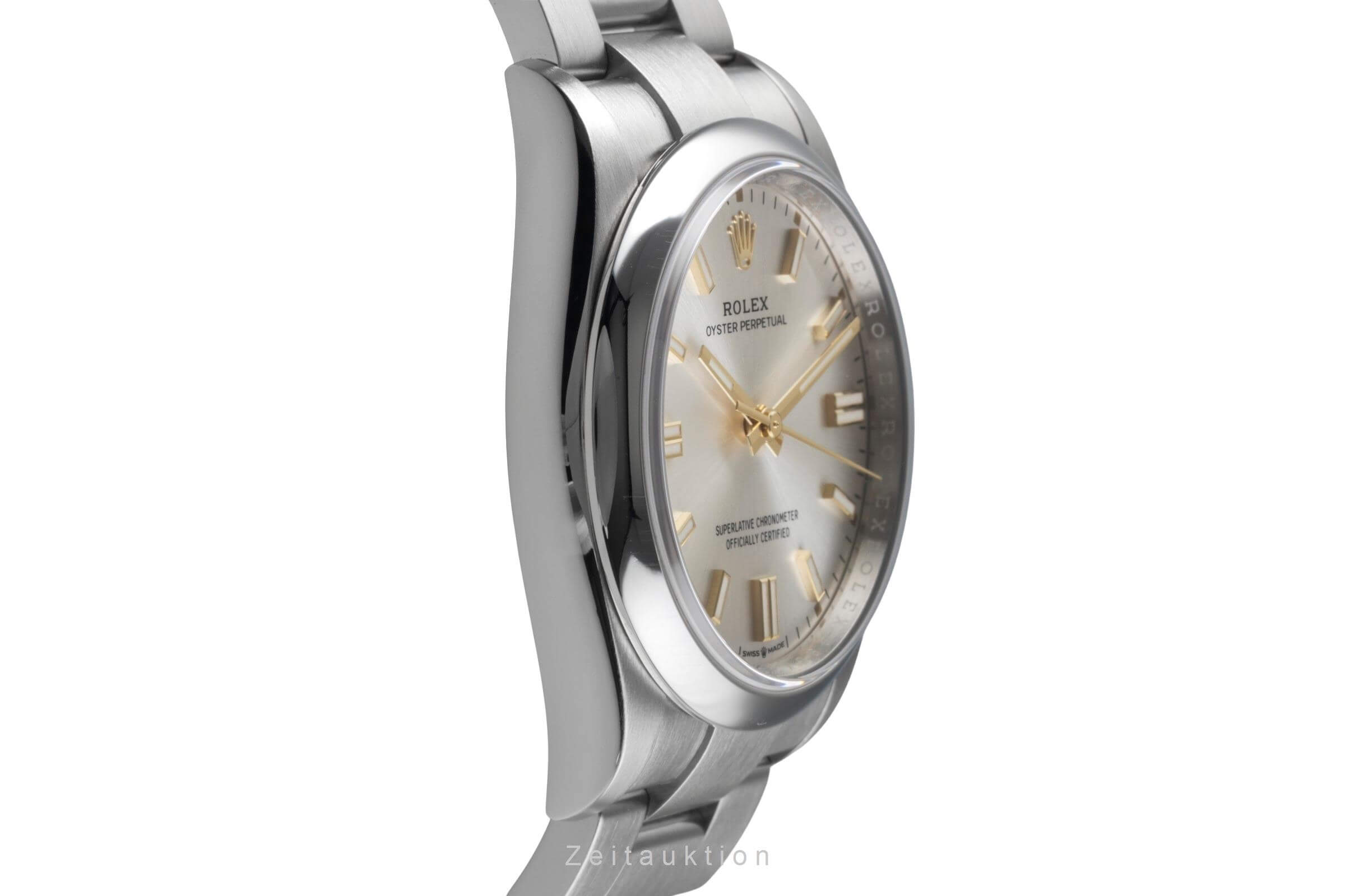 Rolex Oyster Perpetual acciaio automatismo orologio da uomo 126000  [2501546]