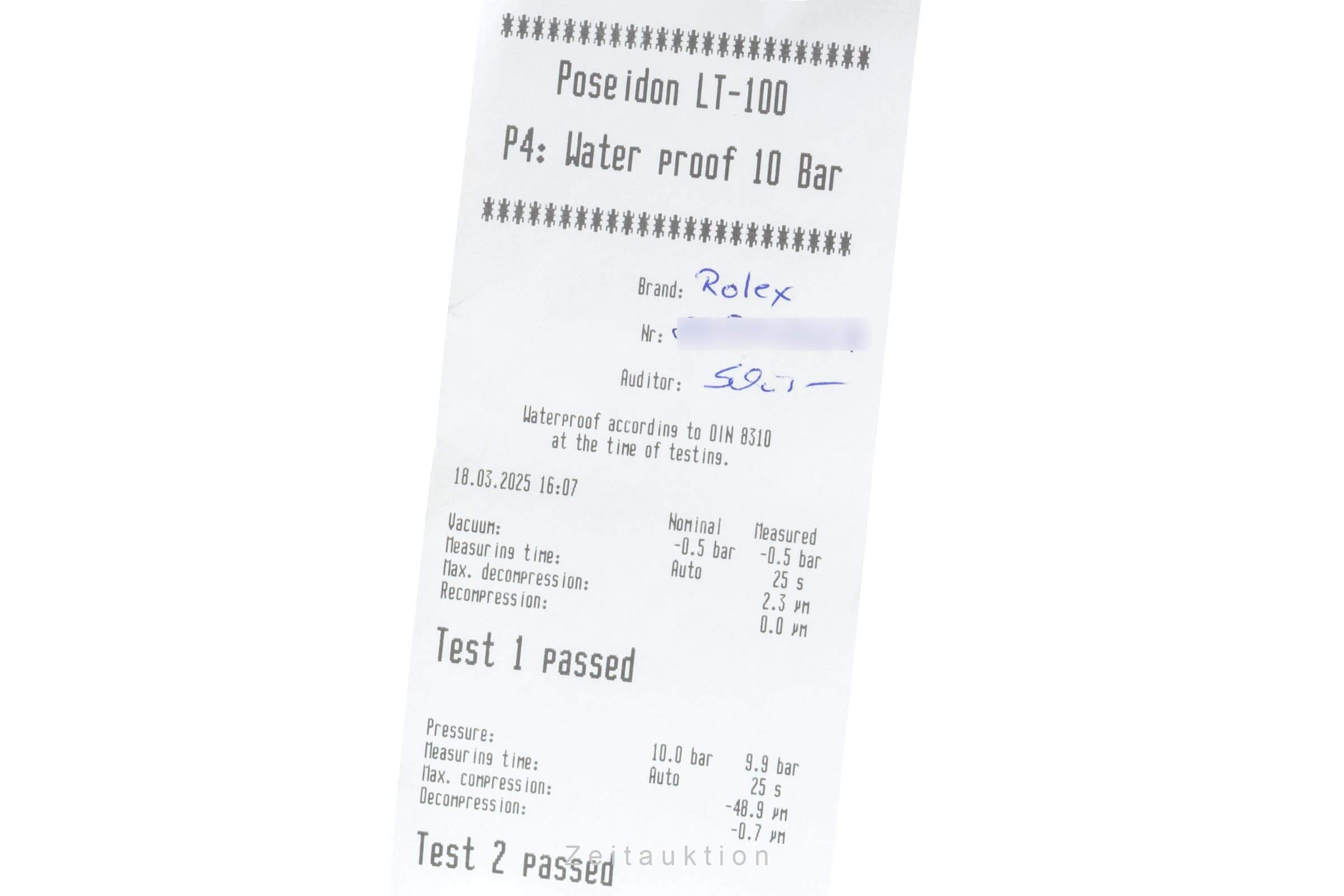 Rolex Oyster Perpetual acciaio automatismo orologio da uomo 126000  [2501546]