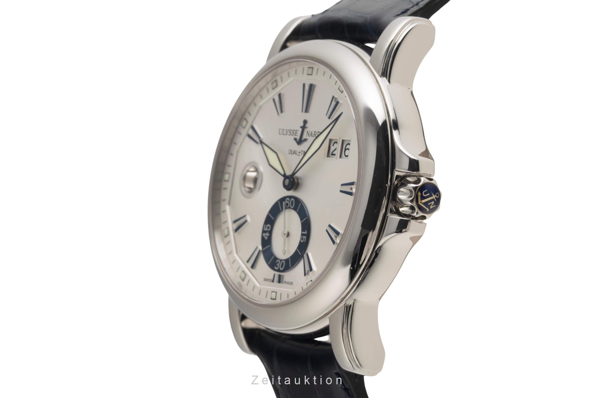 Ulysse Nardin Dual Time GMT Automatik Edelstahl Herrenuhr Ref. 243-55  [2501547]