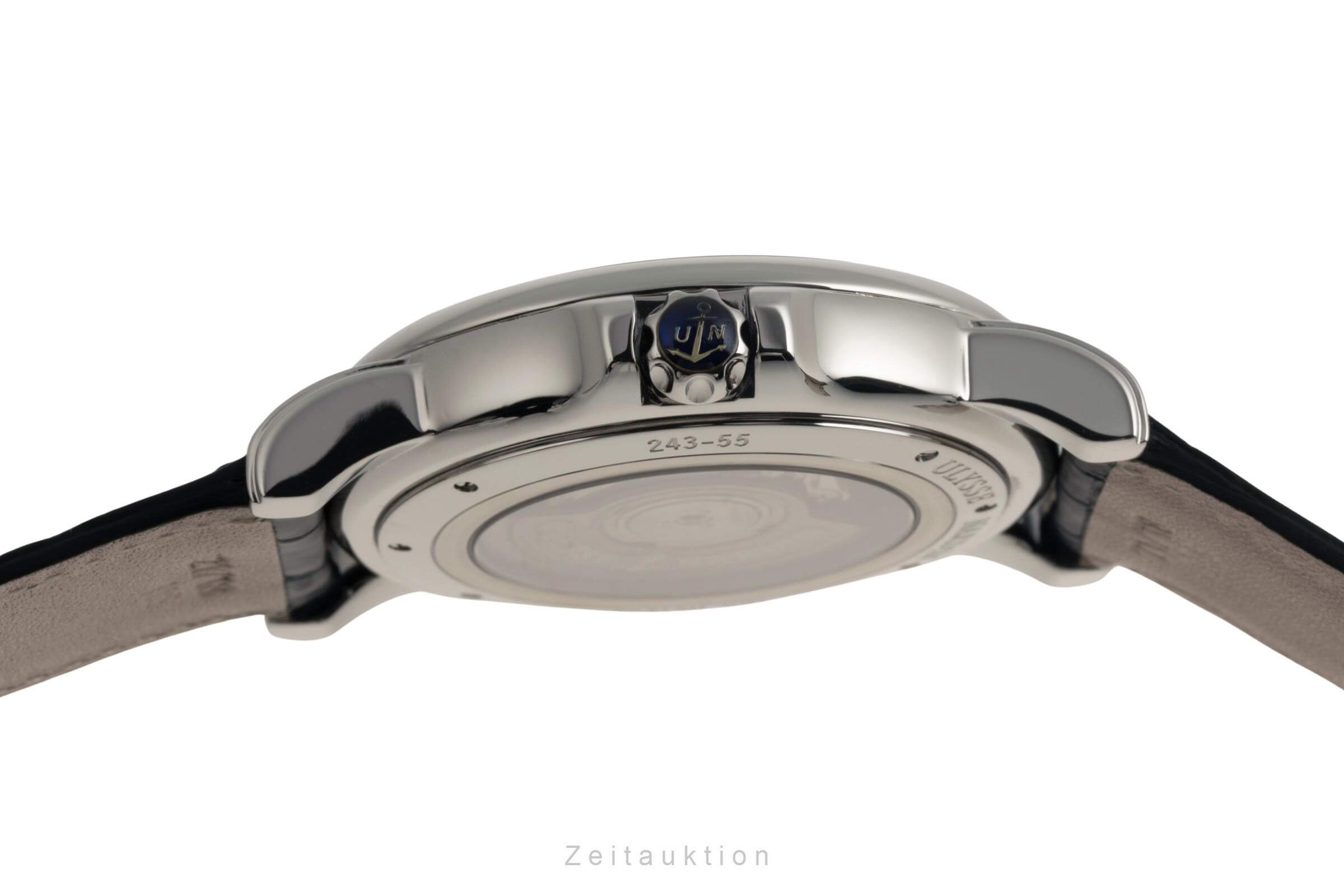 Ulysse Nardin Dual Time GMT Automatik Edelstahl Herrenuhr Ref. 243-55  [2501547]