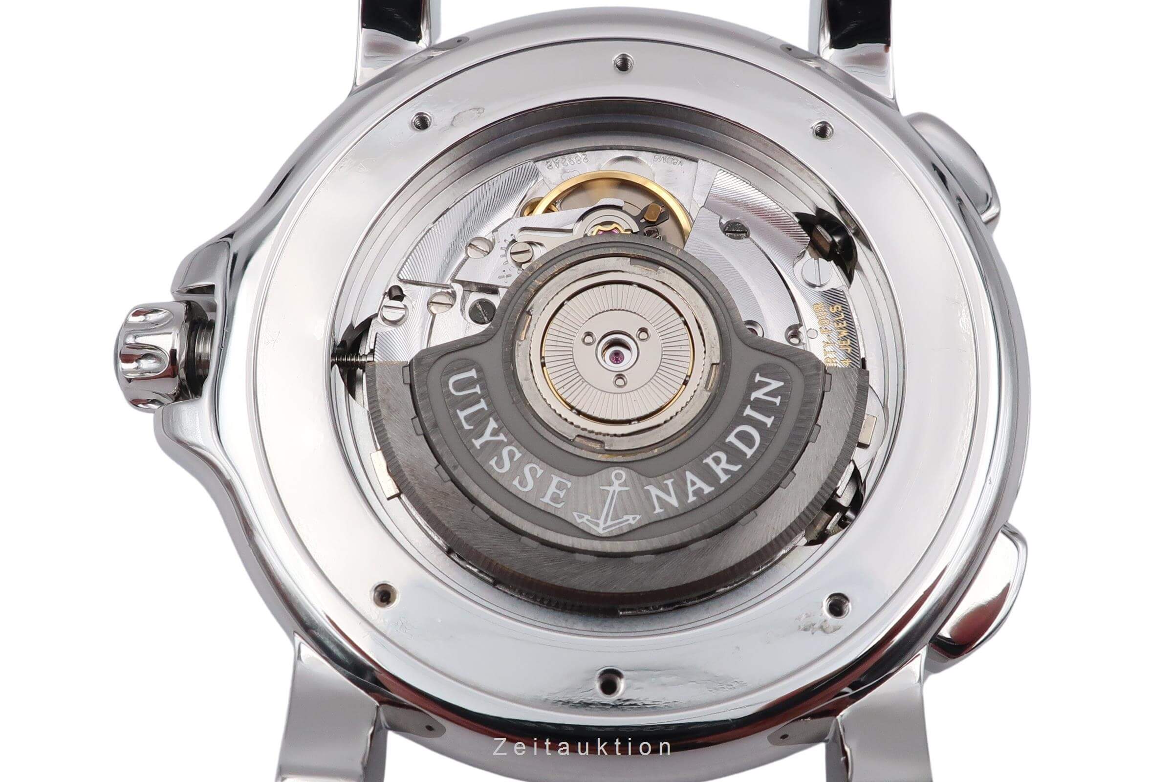 Ulysse Nardin Dual Time GMT Automatik Edelstahl Herrenuhr Ref. 243-55  [2501547]