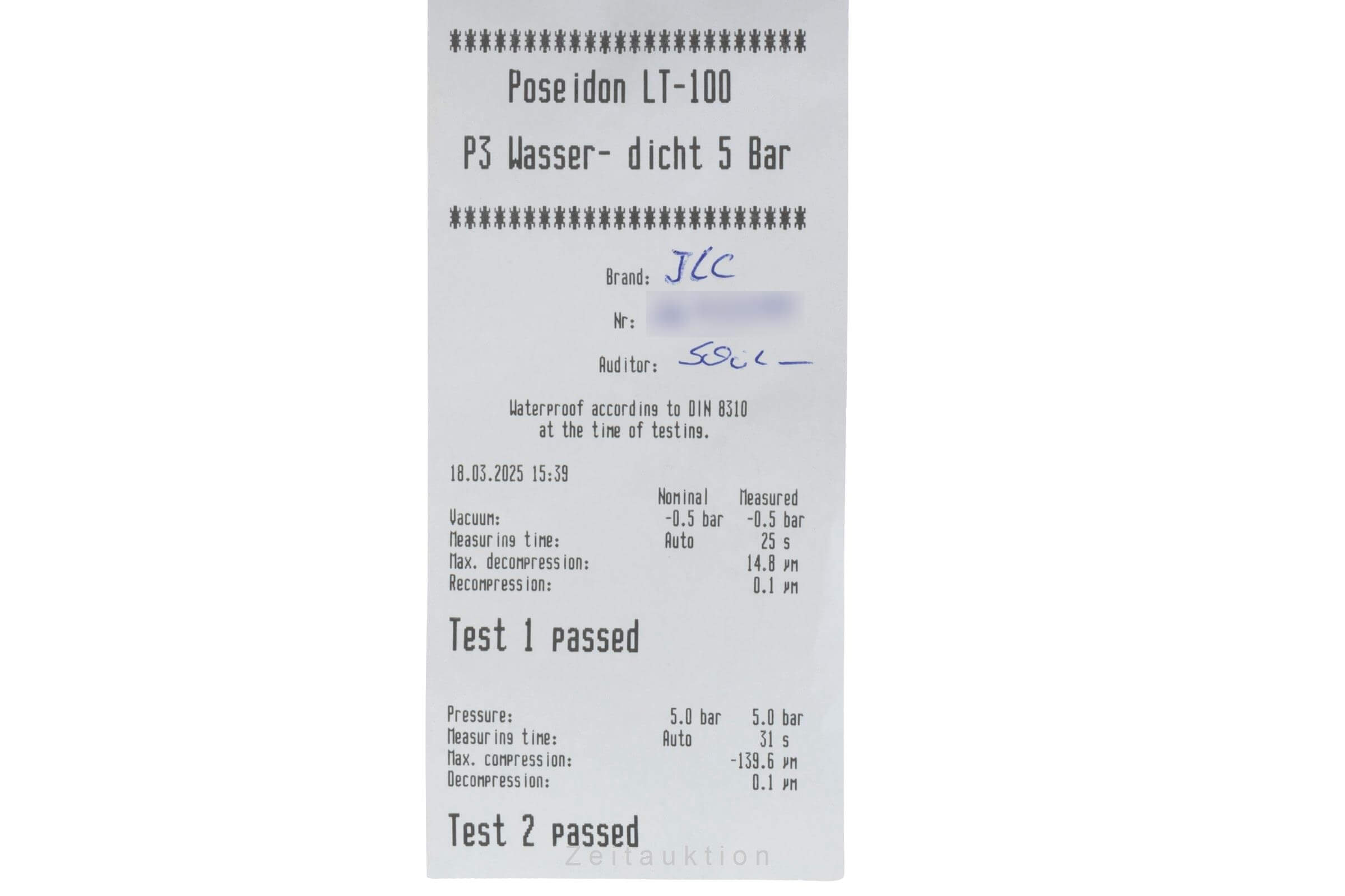 Jaeger Le Coultre Master Control Automatik Ref. Q4018420, 830.8.A0.S B&P 2024 [2501559]