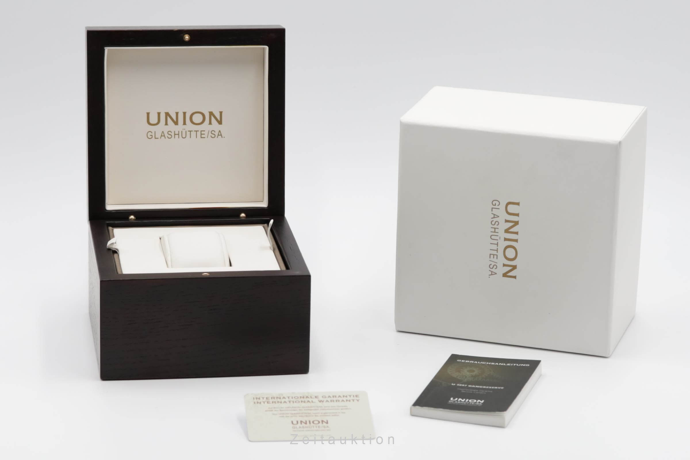 Union Glashütte Noramis acciaio / oro automatismo orologio da uomo D900.424.66.037.01  [2501560]