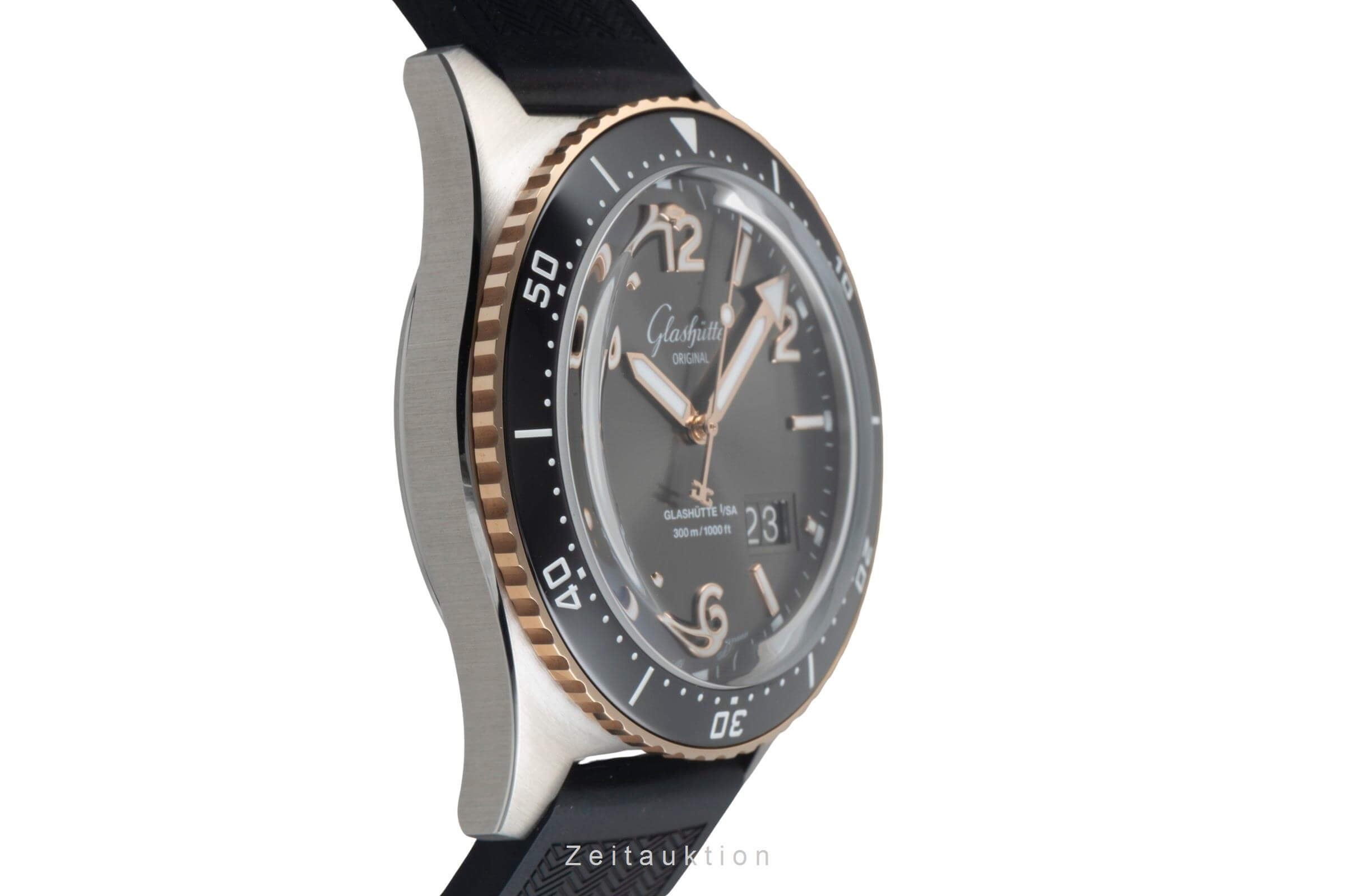 Glashütte SeaQ acero / oro automático reloj para caballeros 136-13-04-91-33 LP: 16600EUR  [2501563]