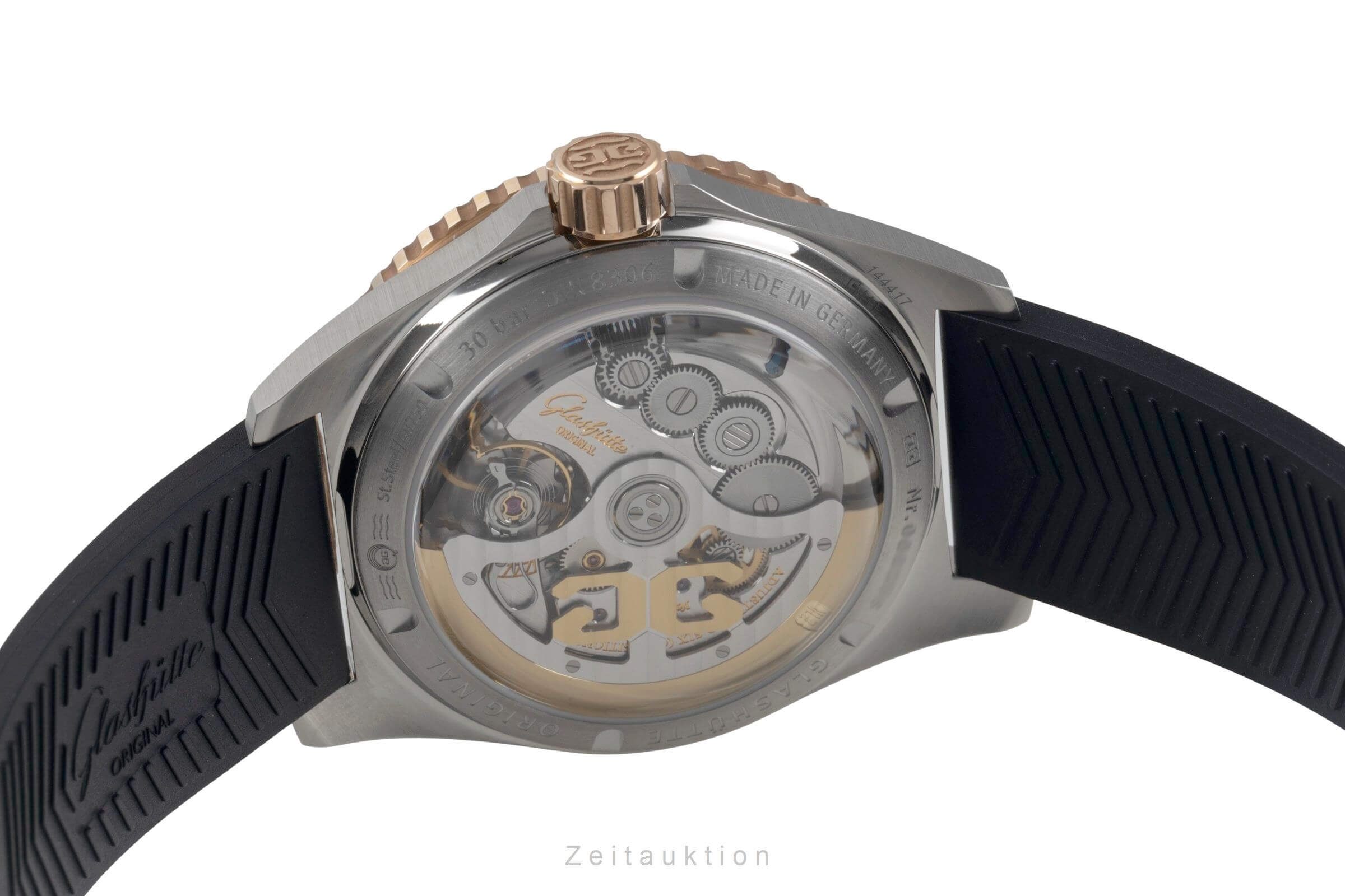 Glashütte SeaQ acero / oro automático reloj para caballeros 136-13-04-91-33 LP: 16600EUR  [2501563]