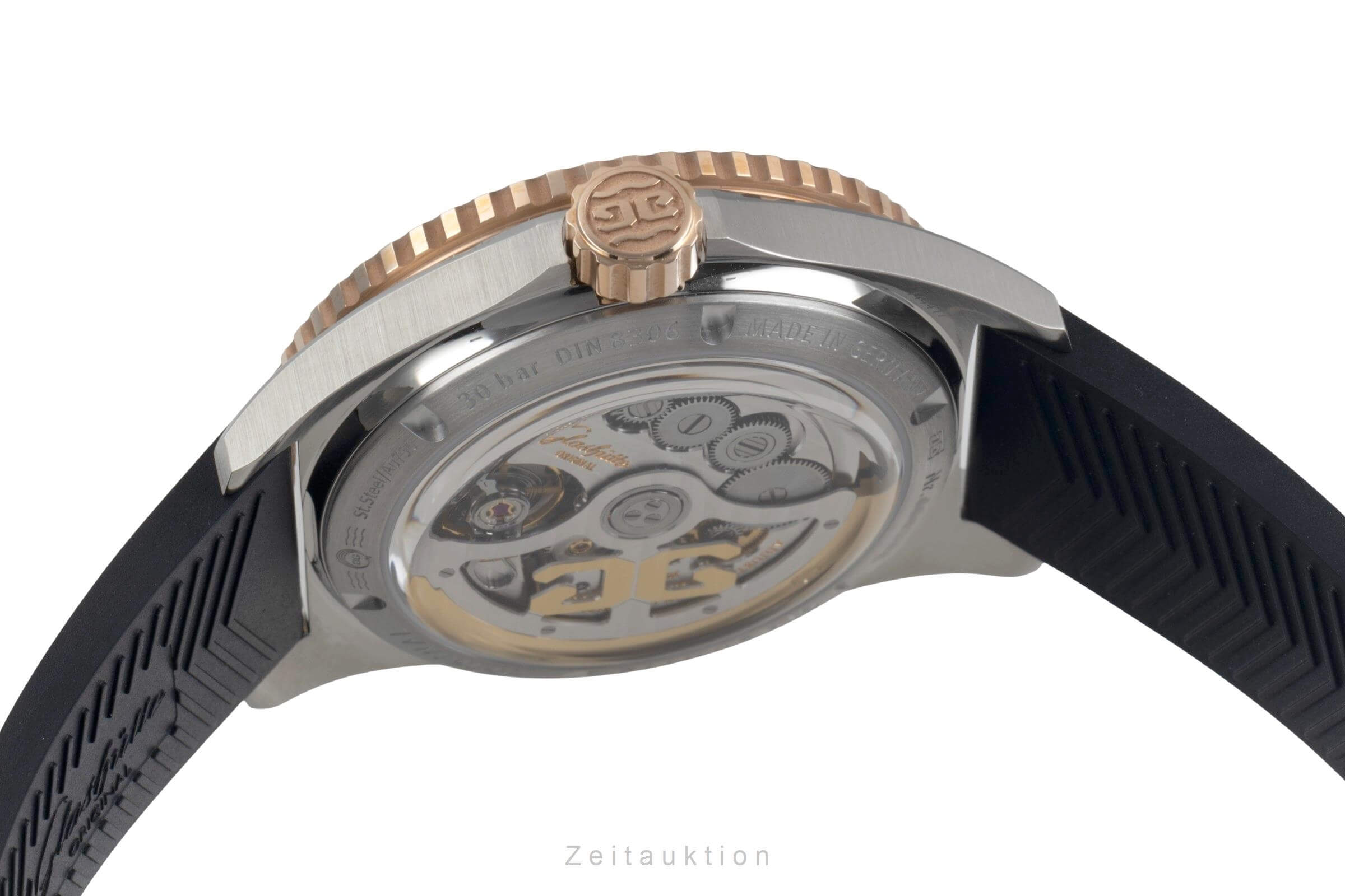 Glashütte SeaQ acero / oro automático reloj para caballeros 136-13-04-91-33 LP: 16600EUR  [2501563]