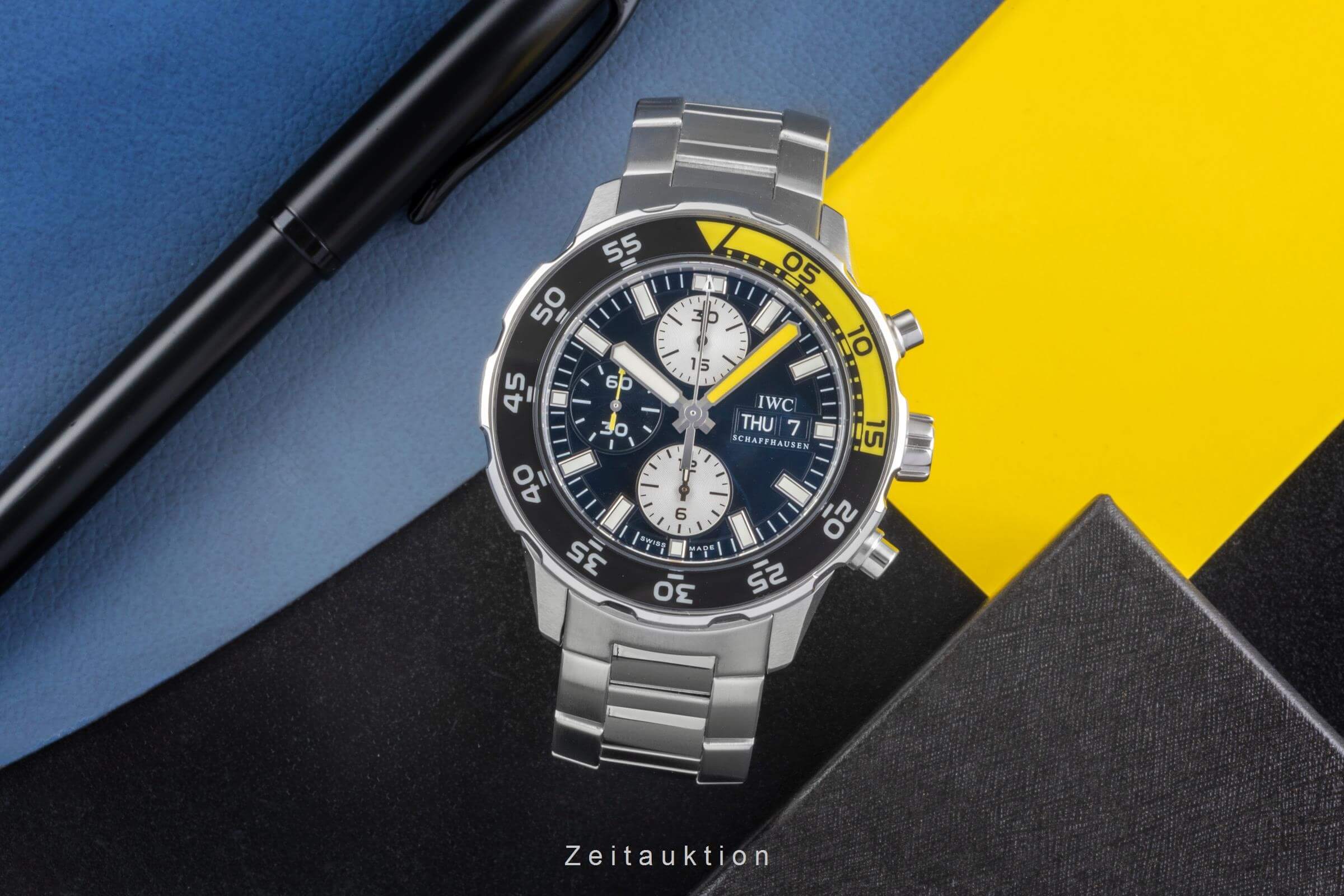 IWC Aquatimer chronograph steel automatic men's watch IW376701  [2501565]