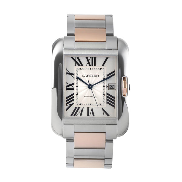 Cartier Tank steel / gold automatic men's watch W5310006  [2501572]