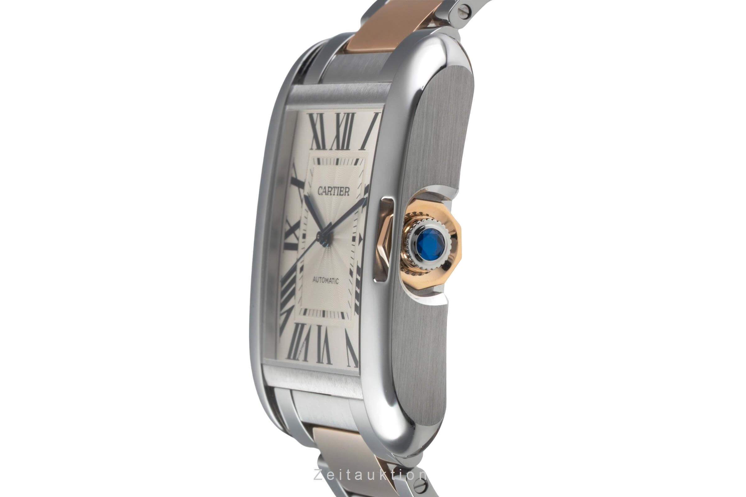 Cartier Tank steel / gold automatic men's watch W5310006  [2501572]