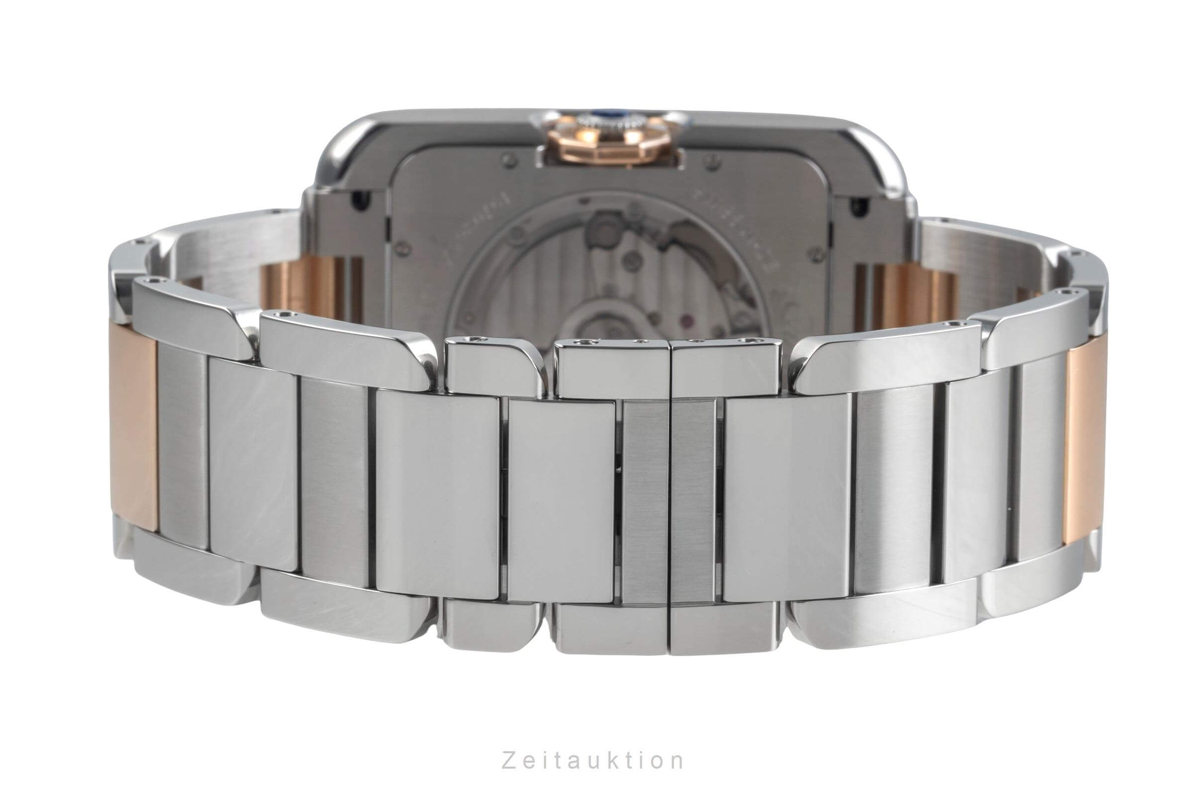 Cartier Tank steel / gold automatic men's watch W5310006  [2501572]