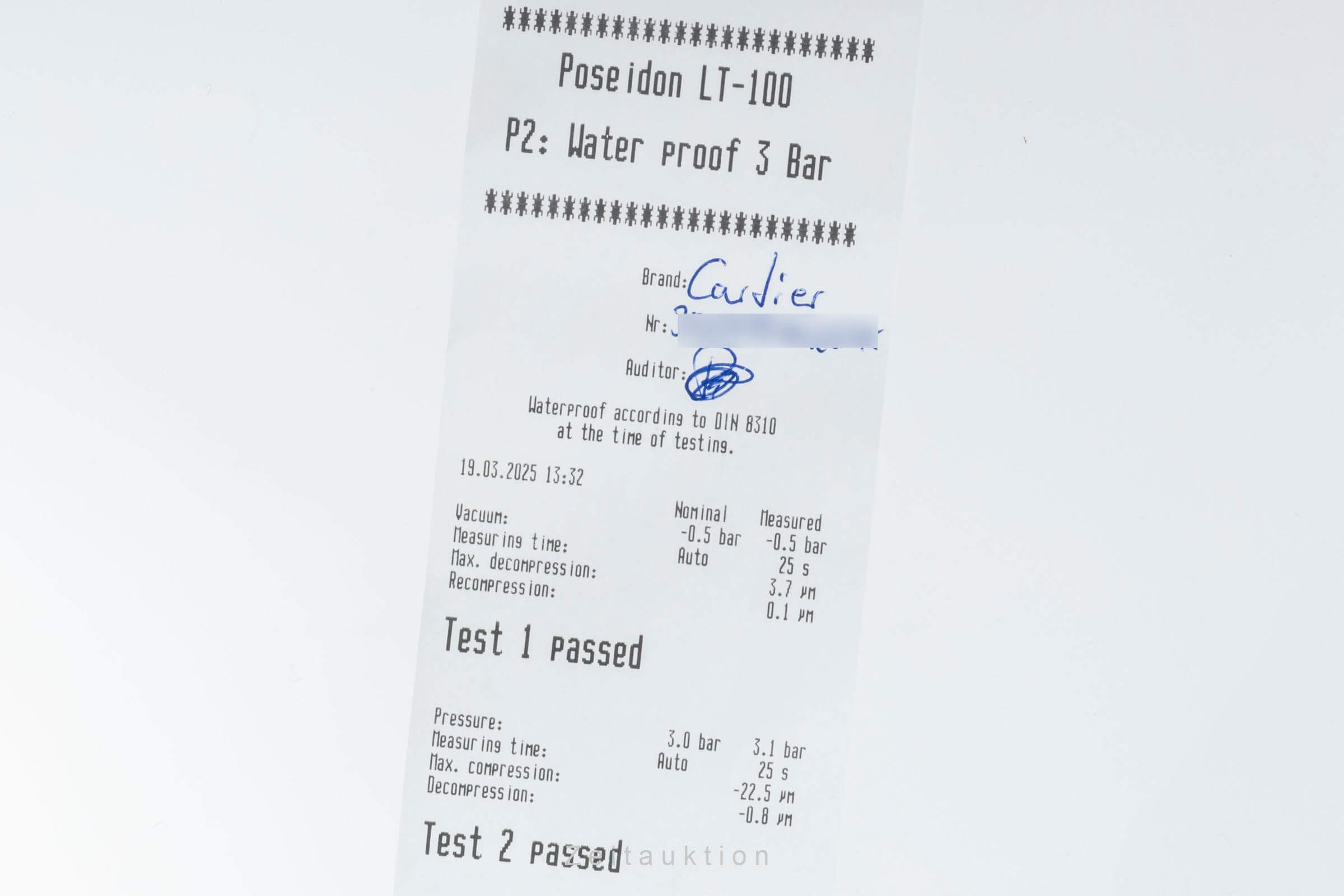 Cartier Tank steel / gold automatic men's watch W5310006  [2501572]