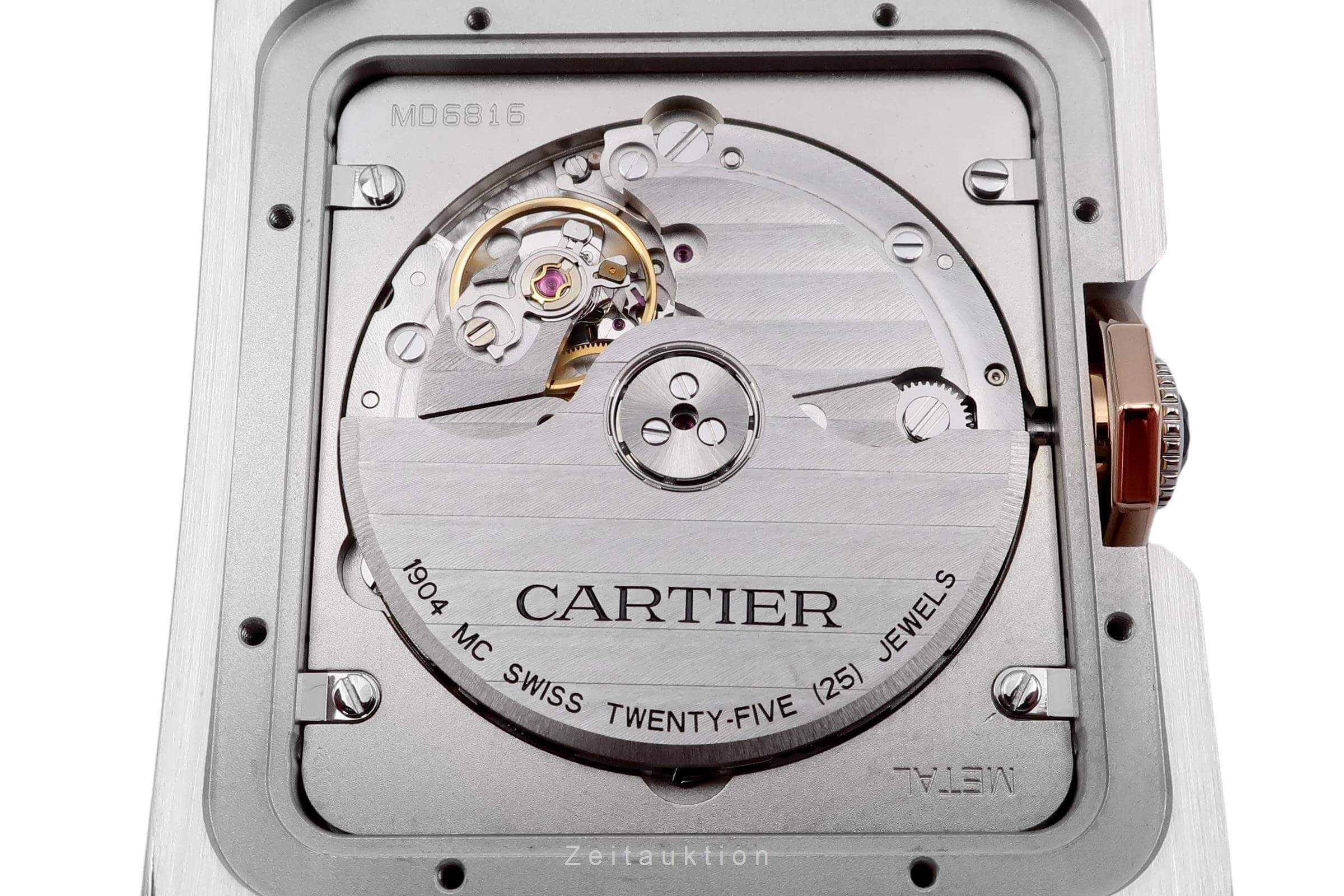Cartier Tank steel / gold automatic men's watch W5310006  [2501572]
