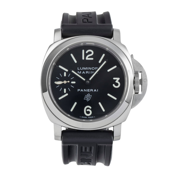 Panerai Luminor Marina acciaio carica manuale orologio da uomo PAM00005 LP: 0EUR  [2501578]