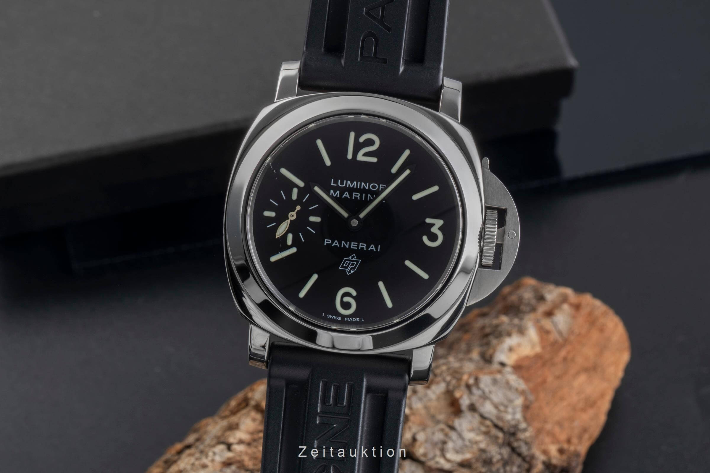 Panerai Luminor Marina acciaio carica manuale orologio da uomo PAM00005 LP: 0EUR  [2501578]