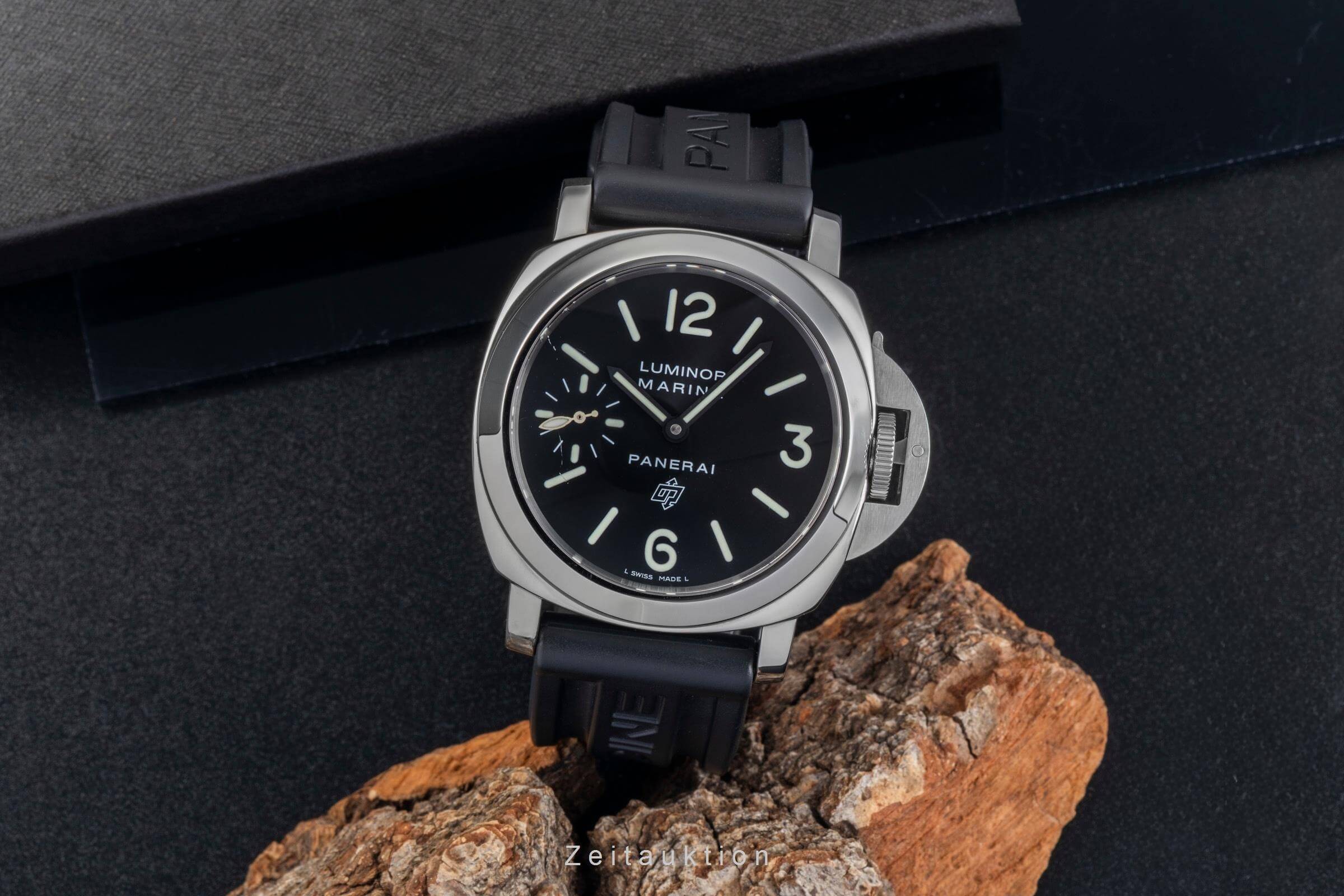 Panerai Luminor Marina acciaio carica manuale orologio da uomo PAM00005 LP: 0EUR  [2501578]