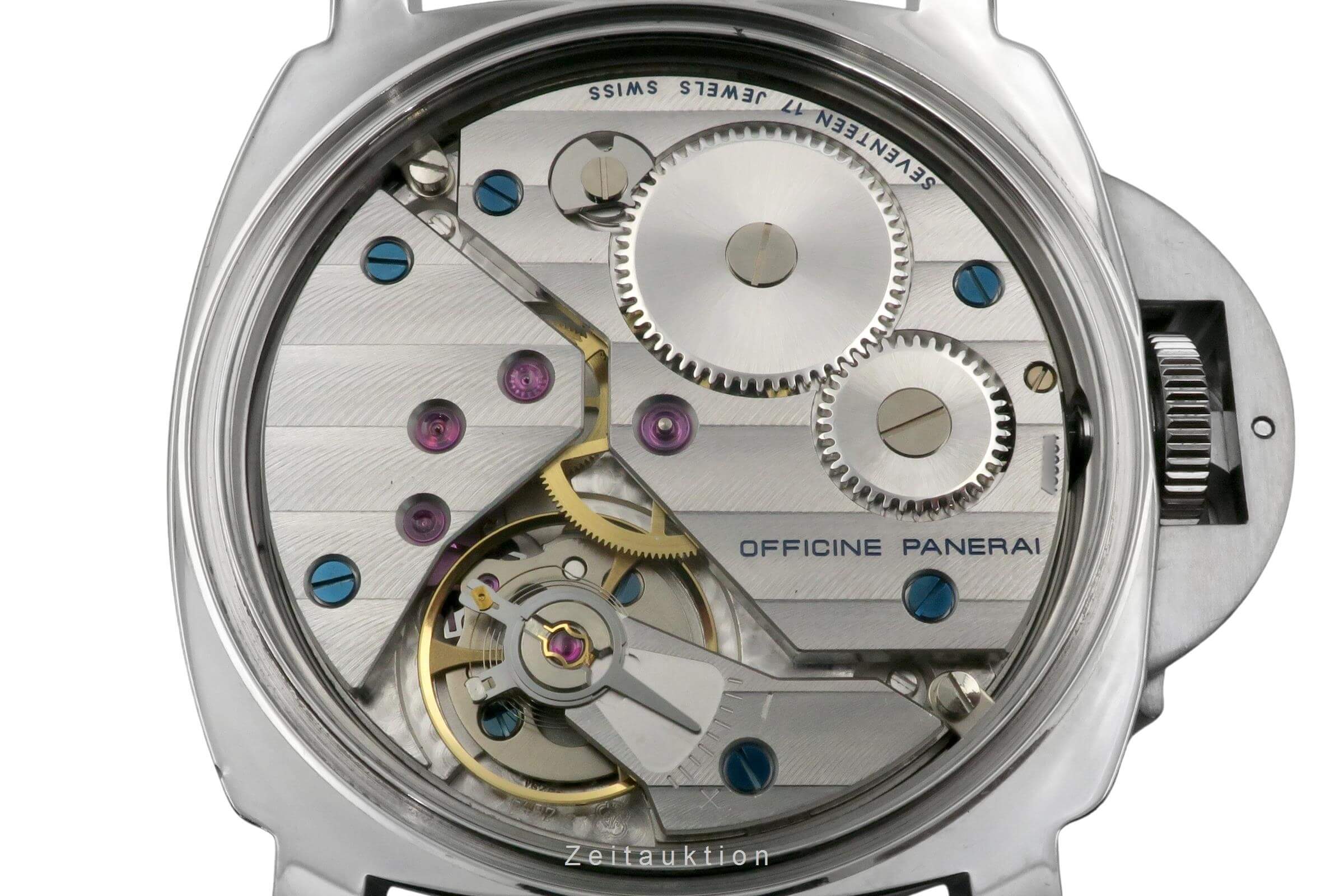 Panerai Luminor Marina acciaio carica manuale orologio da uomo PAM00005 LP: 0EUR  [2501578]