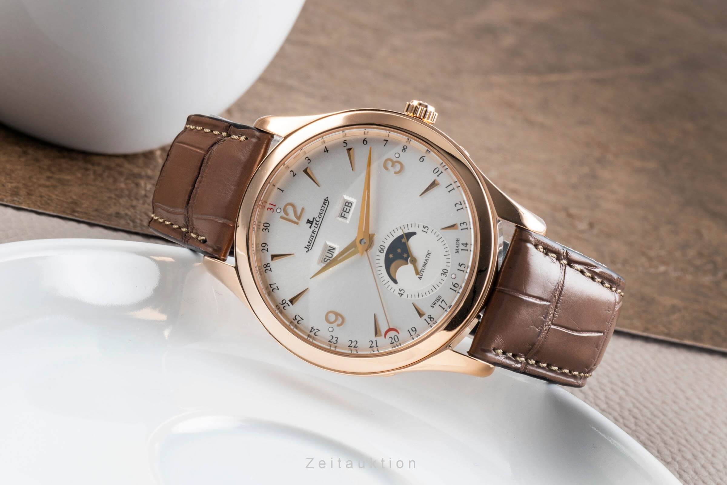 Jaeger LeCoultre Master Calendar 18 ct gold automatic men's watch Q1552520  ,176.2.12.S LP: 32300EUR  [2501583]