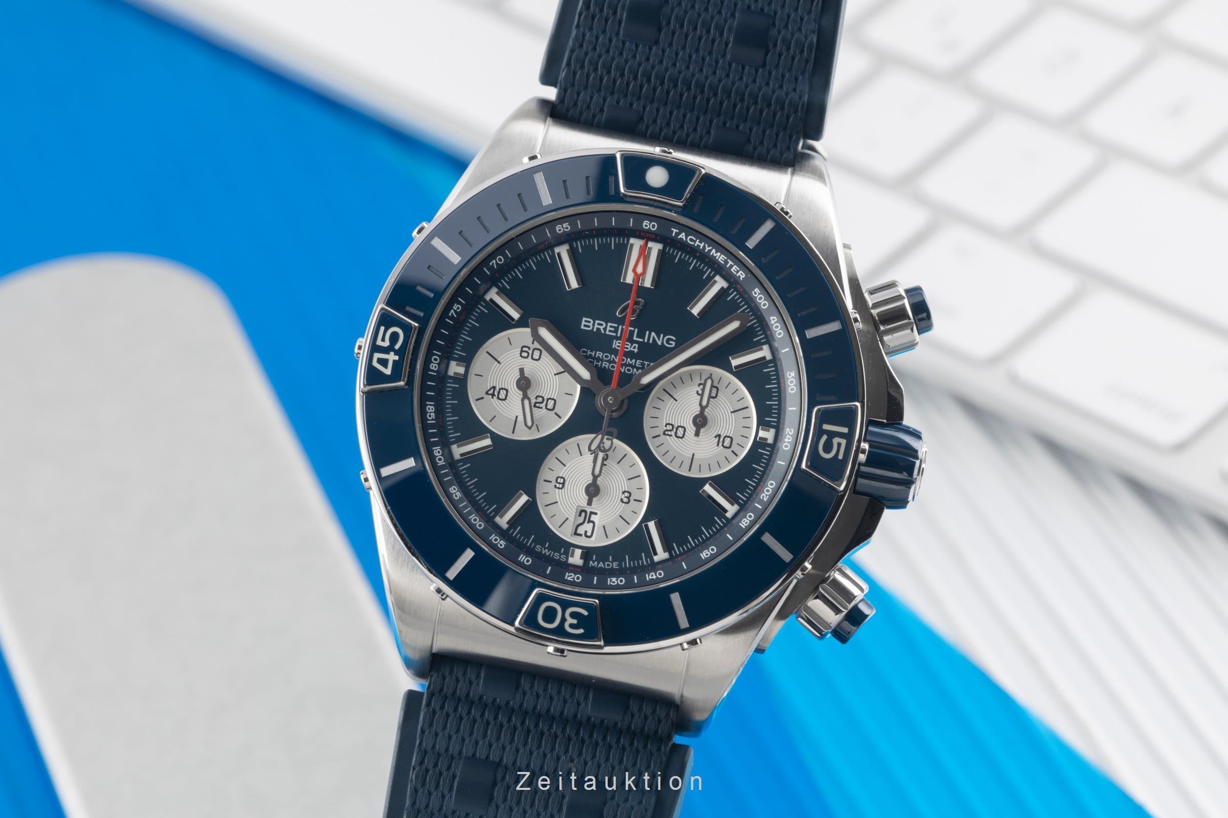 Breitling Chronomat chronograph steel automatic men's watch AB0136161C1S1 LP: 9550EUR  [2501591]