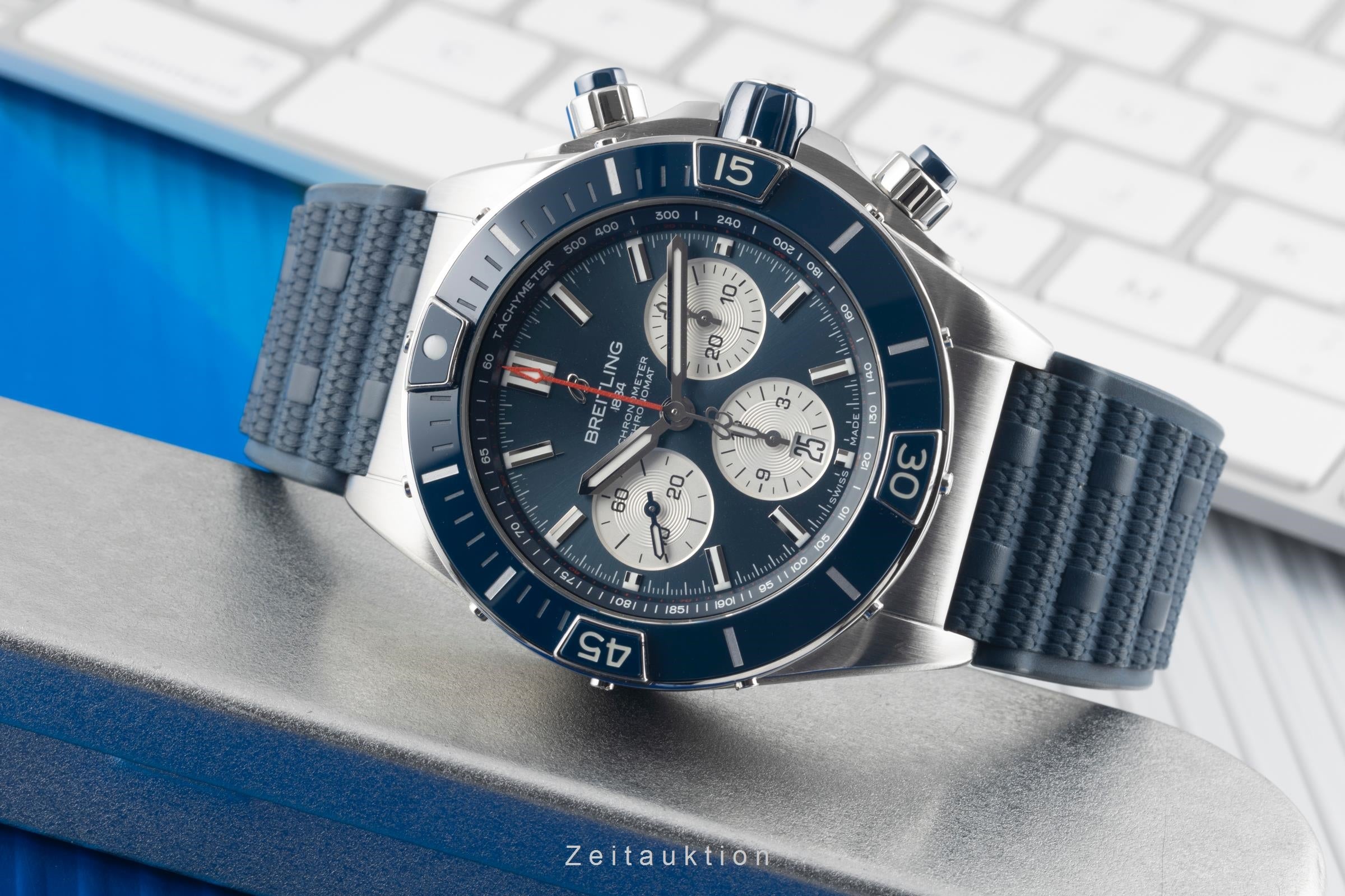 Breitling Chronomat chronograph steel automatic men's watch AB0136161C1S1 LP: 9550EUR  [2501591]