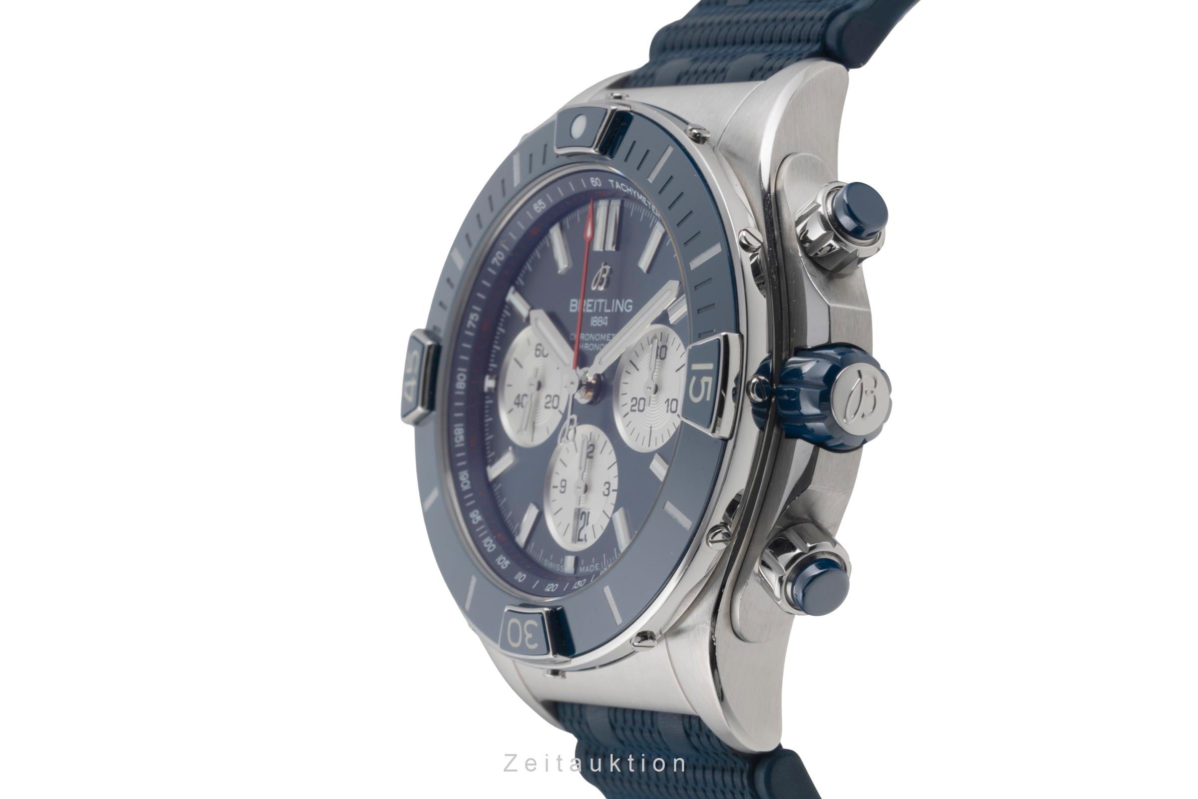 Breitling Chronomat chronograph steel automatic Kal. B01 Ref