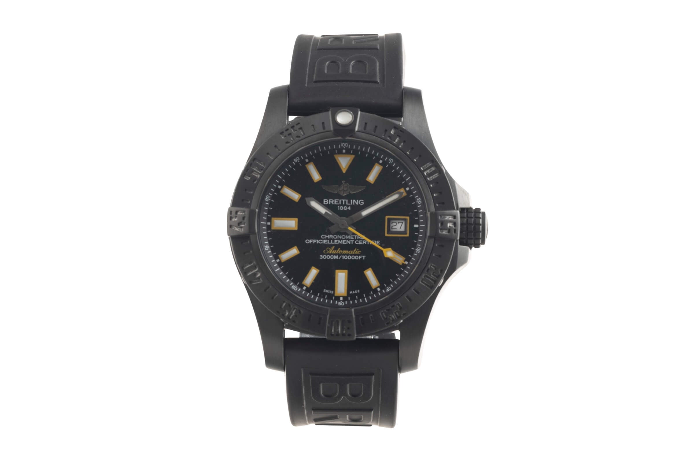 Breitling Avenger II Seawolf steel automatic B17 M17331