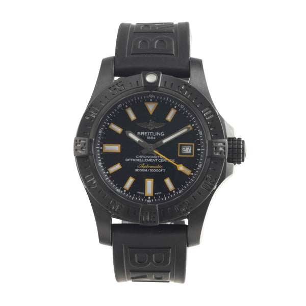 Breitling Avenger II Seawolf acero automático reloj para caballeros M17331 Limited  [2501592]