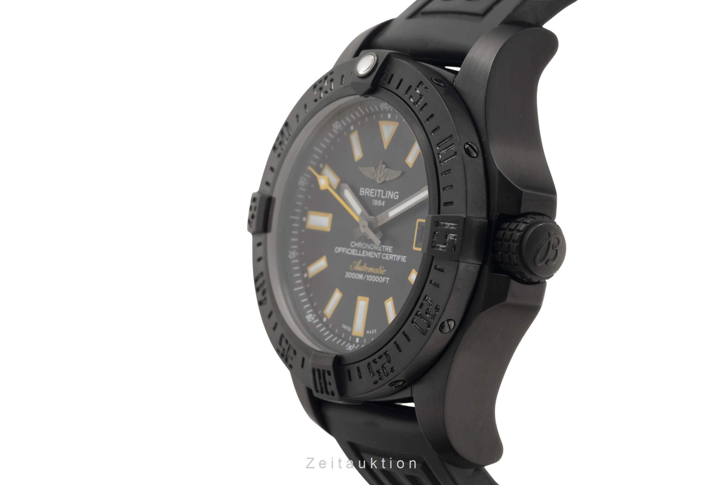 Breitling Avenger II Seawolf acero automático reloj para caballeros M17331 Limited  [2501592]