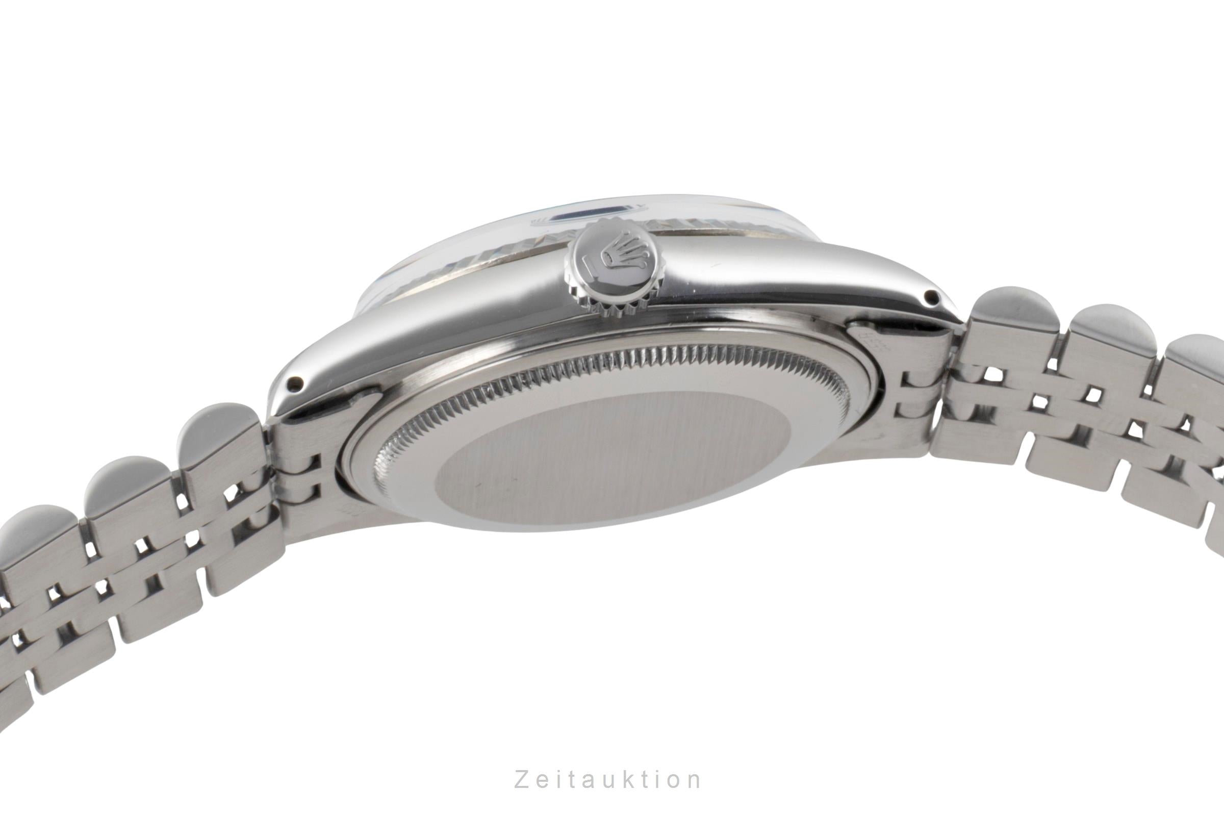 Rolex Datejust Stahl / Weissgold Automatik Herrenuhr Ref. 16014 Papiere 1979 [2501593]