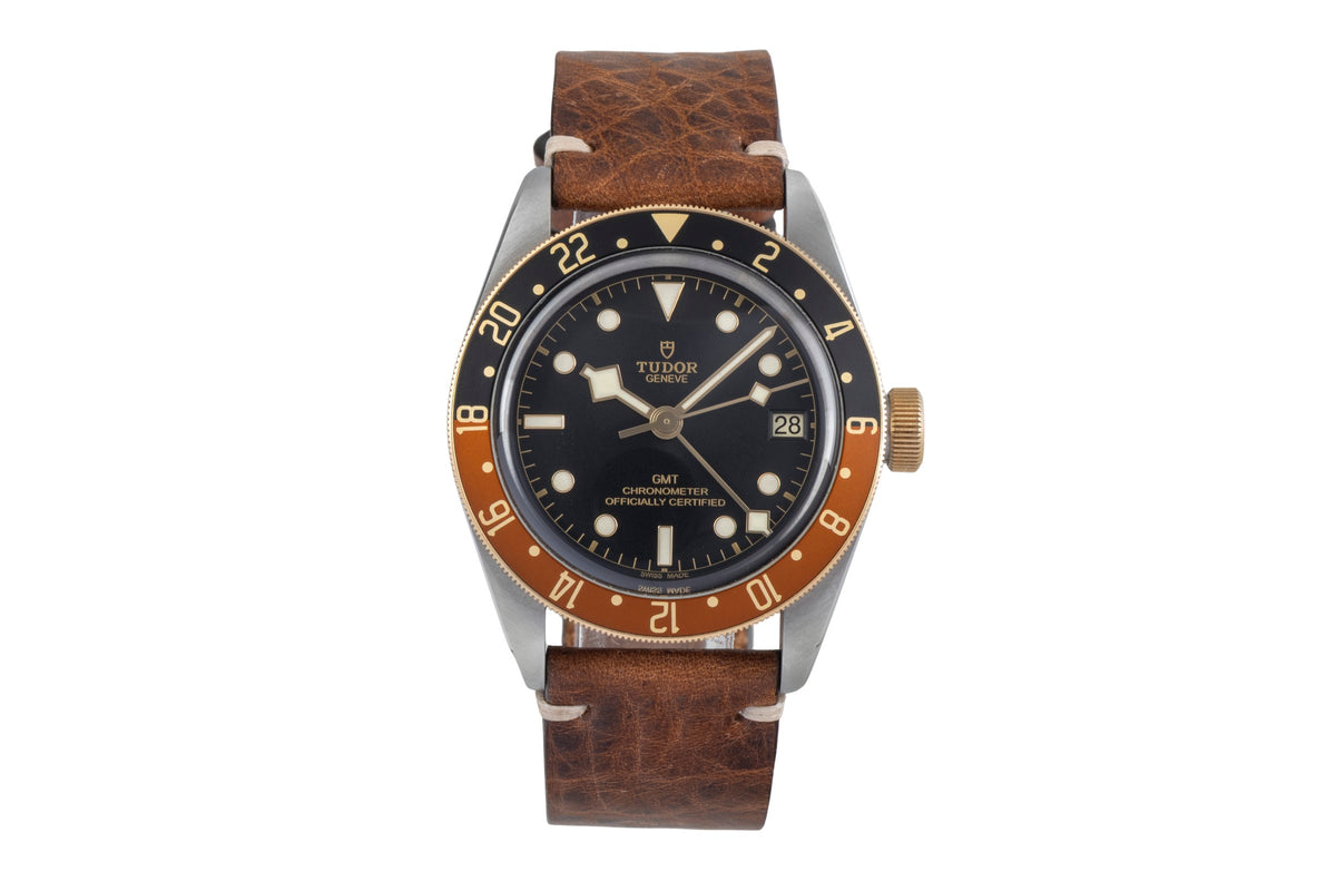 Tudor Black Bay steel / gold automatic men's watch 79833 LP: 4840EUR  [2501600]