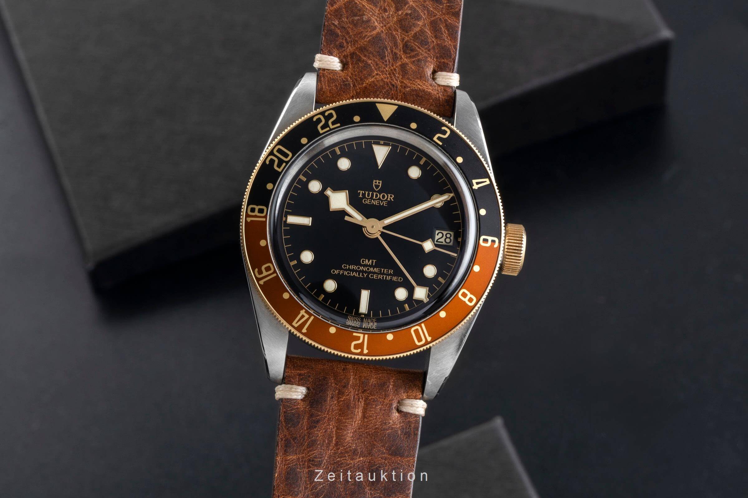 Tudor Black Bay steel / gold automatic Kal. MT 5652 Ref. 79833