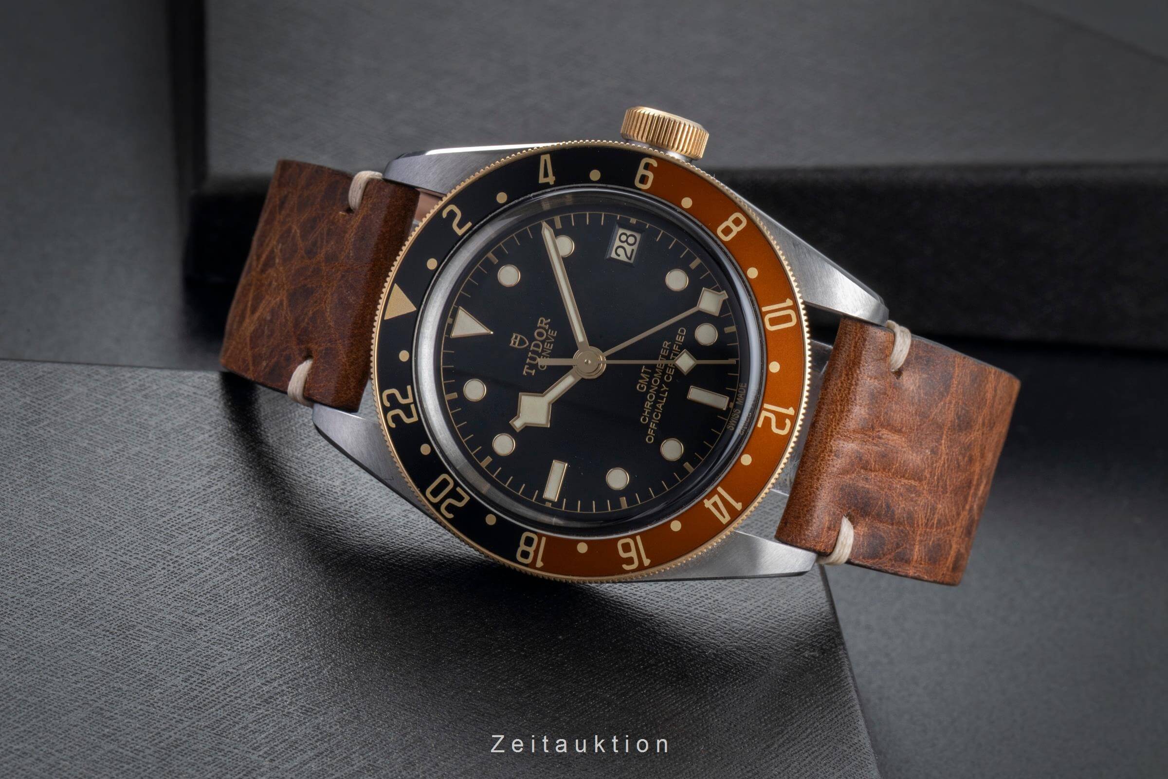 Tudor Black Bay acciaio / oro automatismo orologio da uomo 79833 LP: 4840EUR  [2501600]