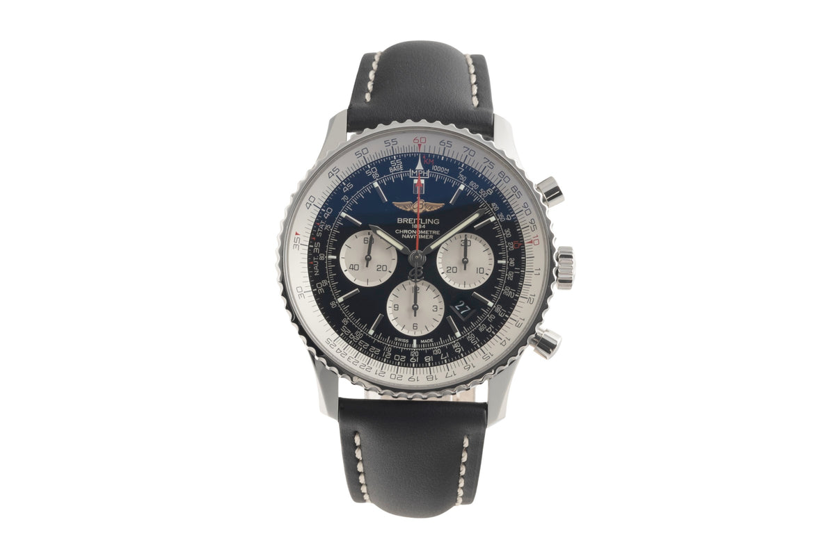 Breitling Navitimer 01 chronograph steel automatic men's watch AB012721/BD09 LP: 9150EUR  [2501601]