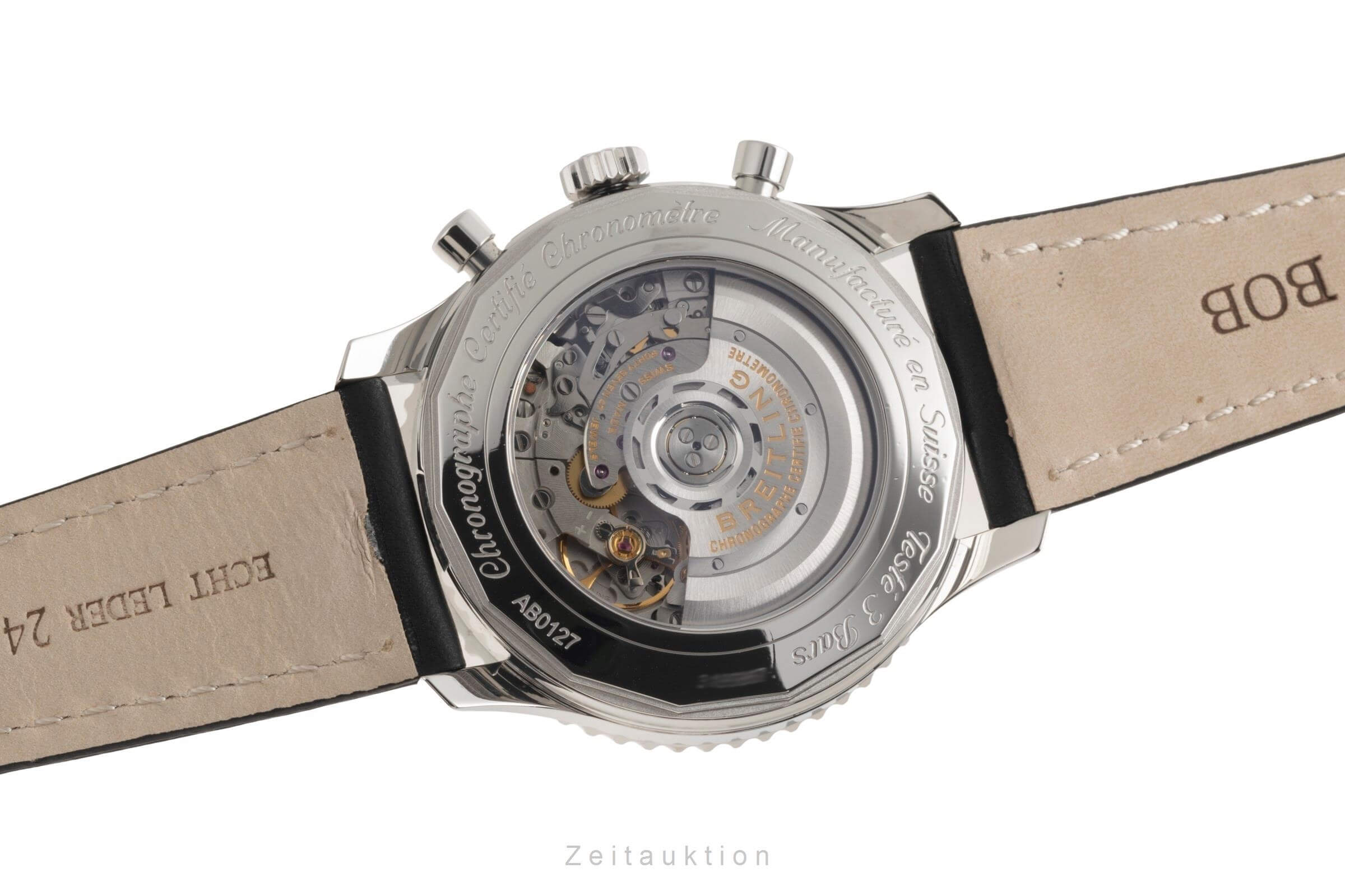 Breitling Navitimer 01 46 Chronograph Stahl Automatik Ref. AB012721/BD09 Papiere [2501601]