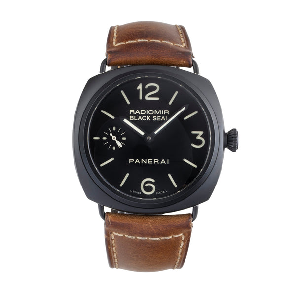 Panerai Radiomir Black Seal Keramik Handaufzug Herrenuhr Ref. PAM00292 B&P [2501604]
